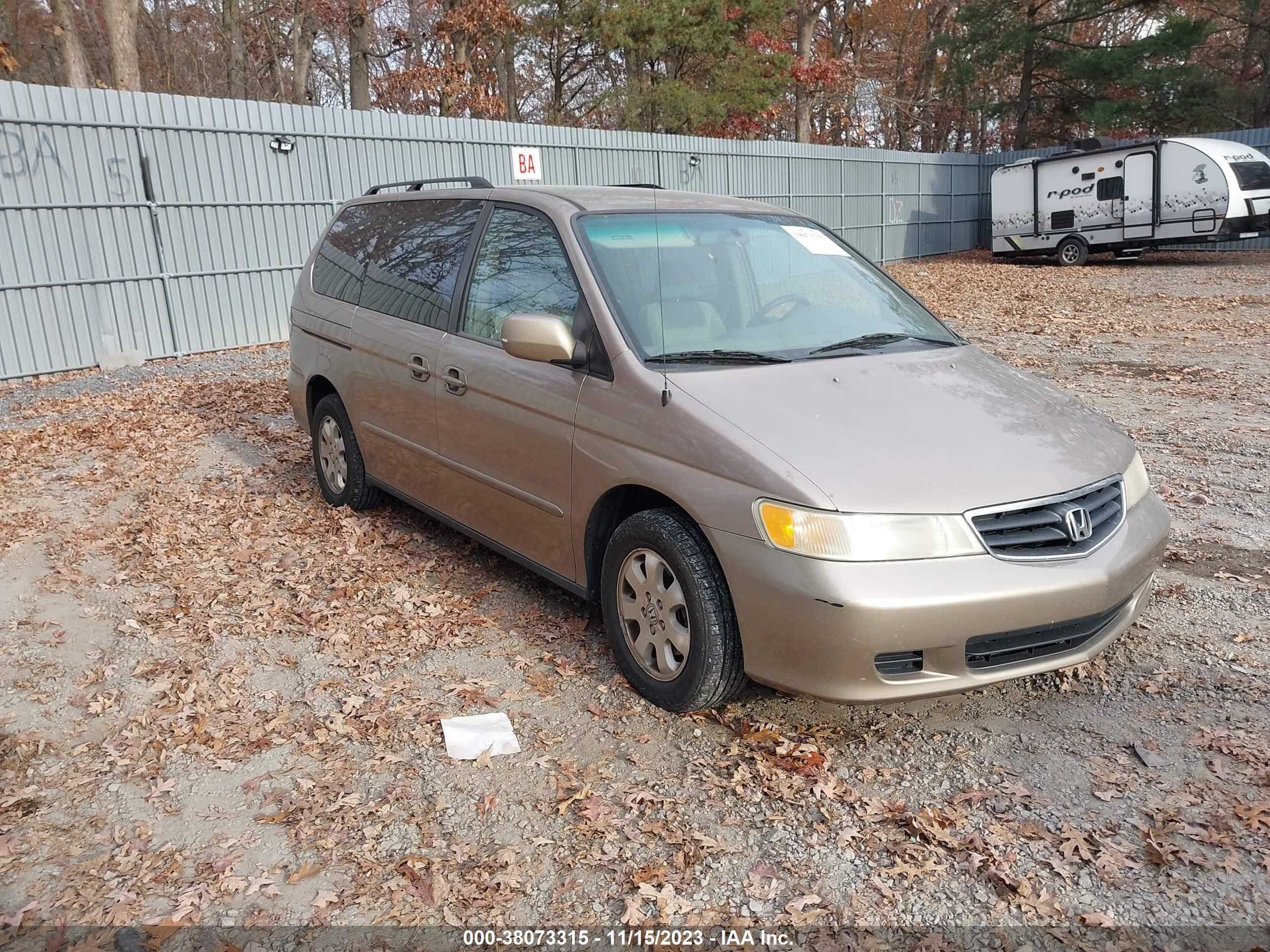 honda odyssey 2004 5fnrl188x4b125822