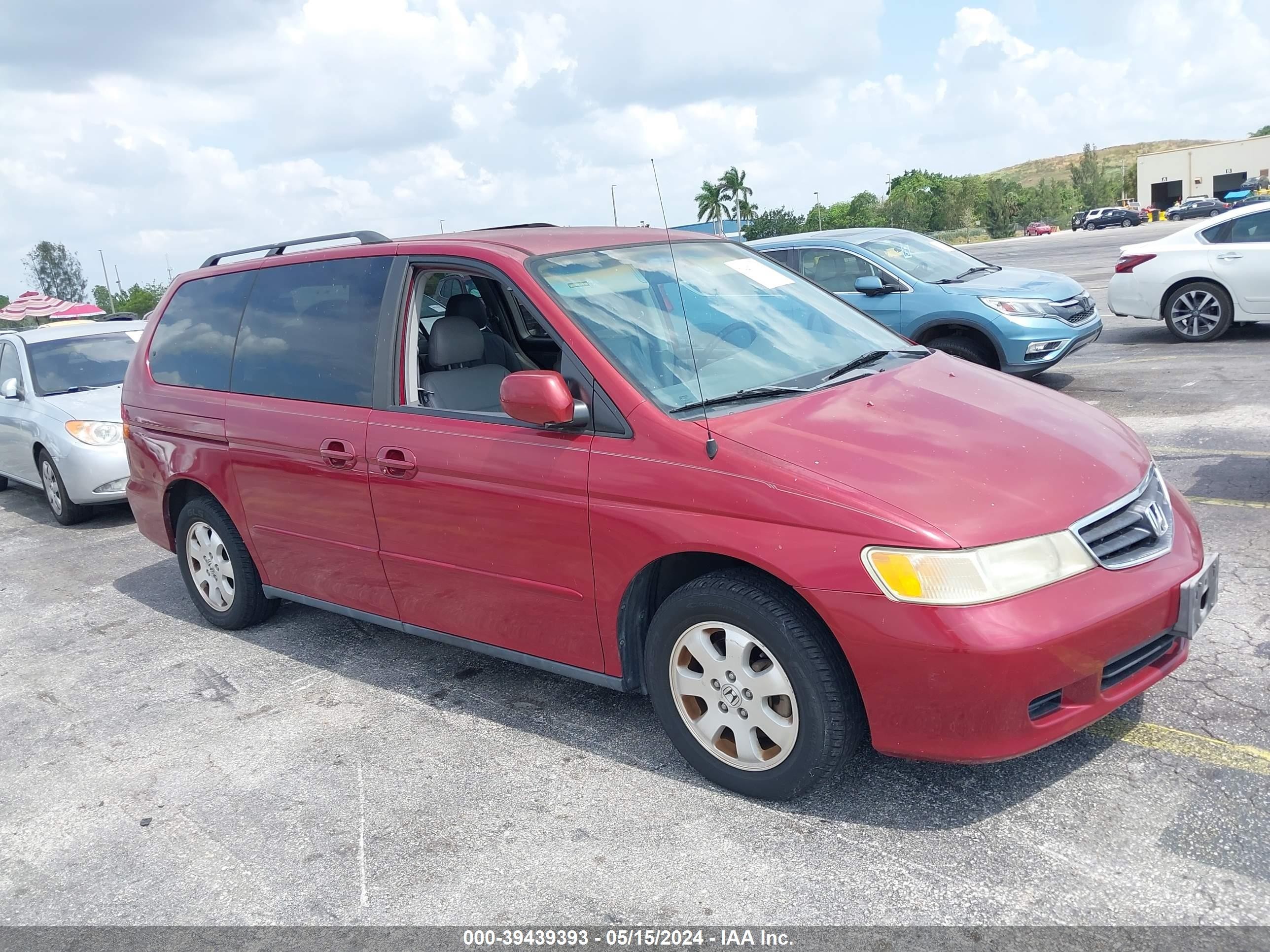 honda odyssey 2003 5fnrl18913b122590