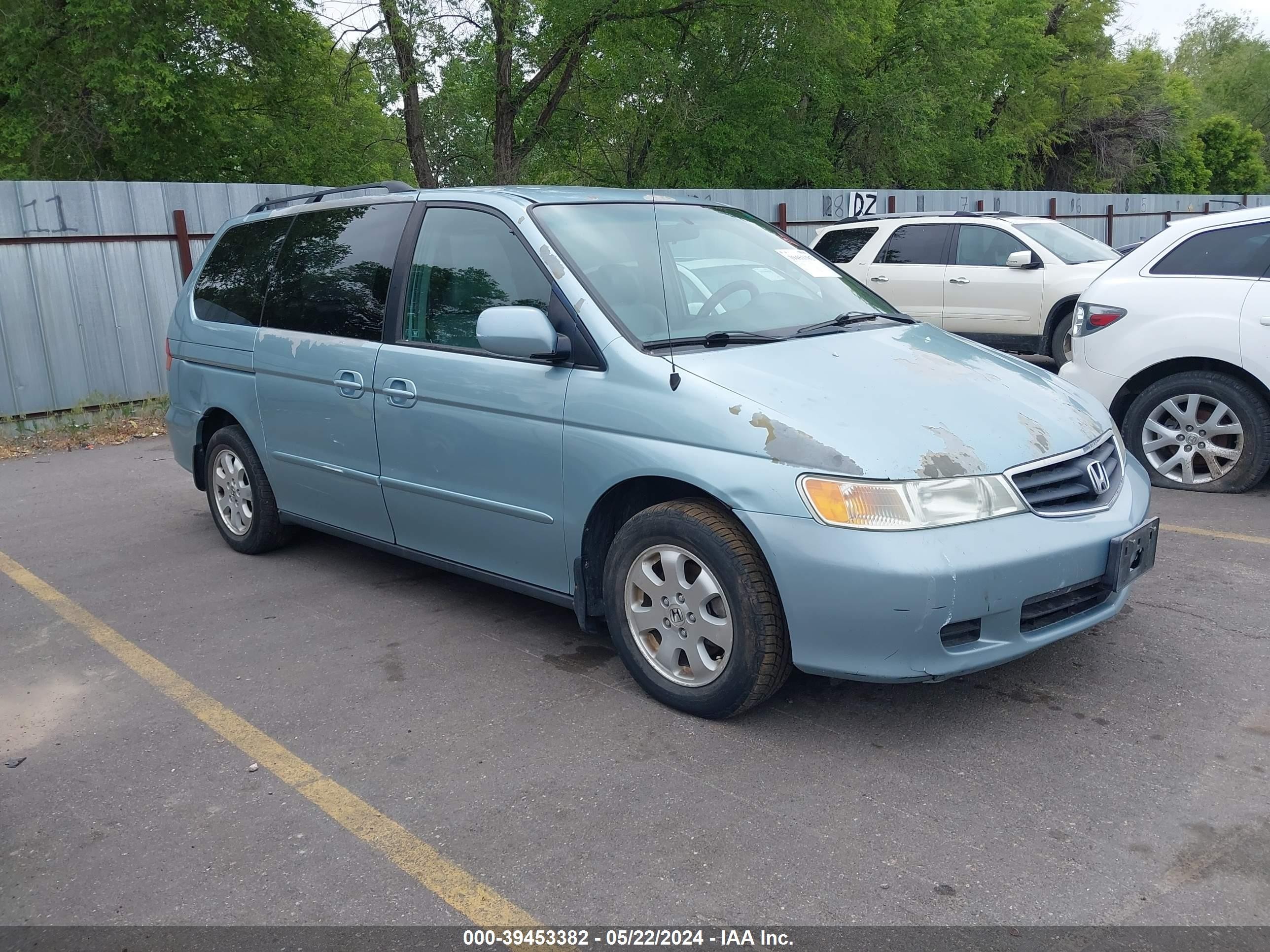 honda odyssey 2003 5fnrl18943b089228