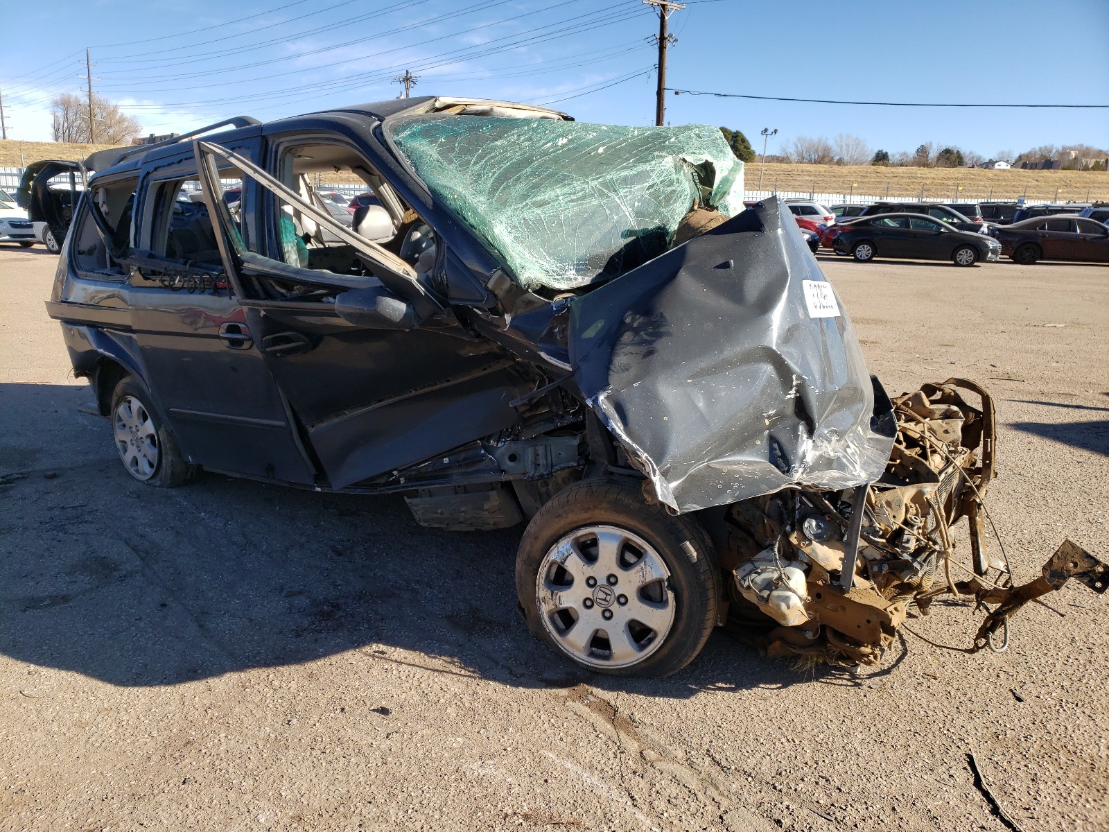 honda odyssey ex 2003 5fnrl18943b150660