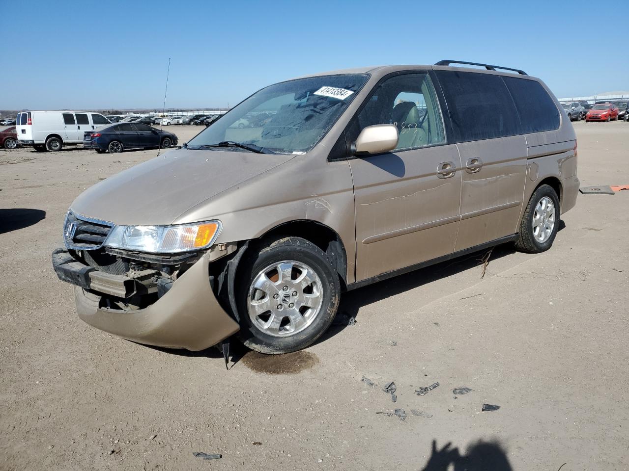 honda odyssey 2002 5fnrl18952b029313