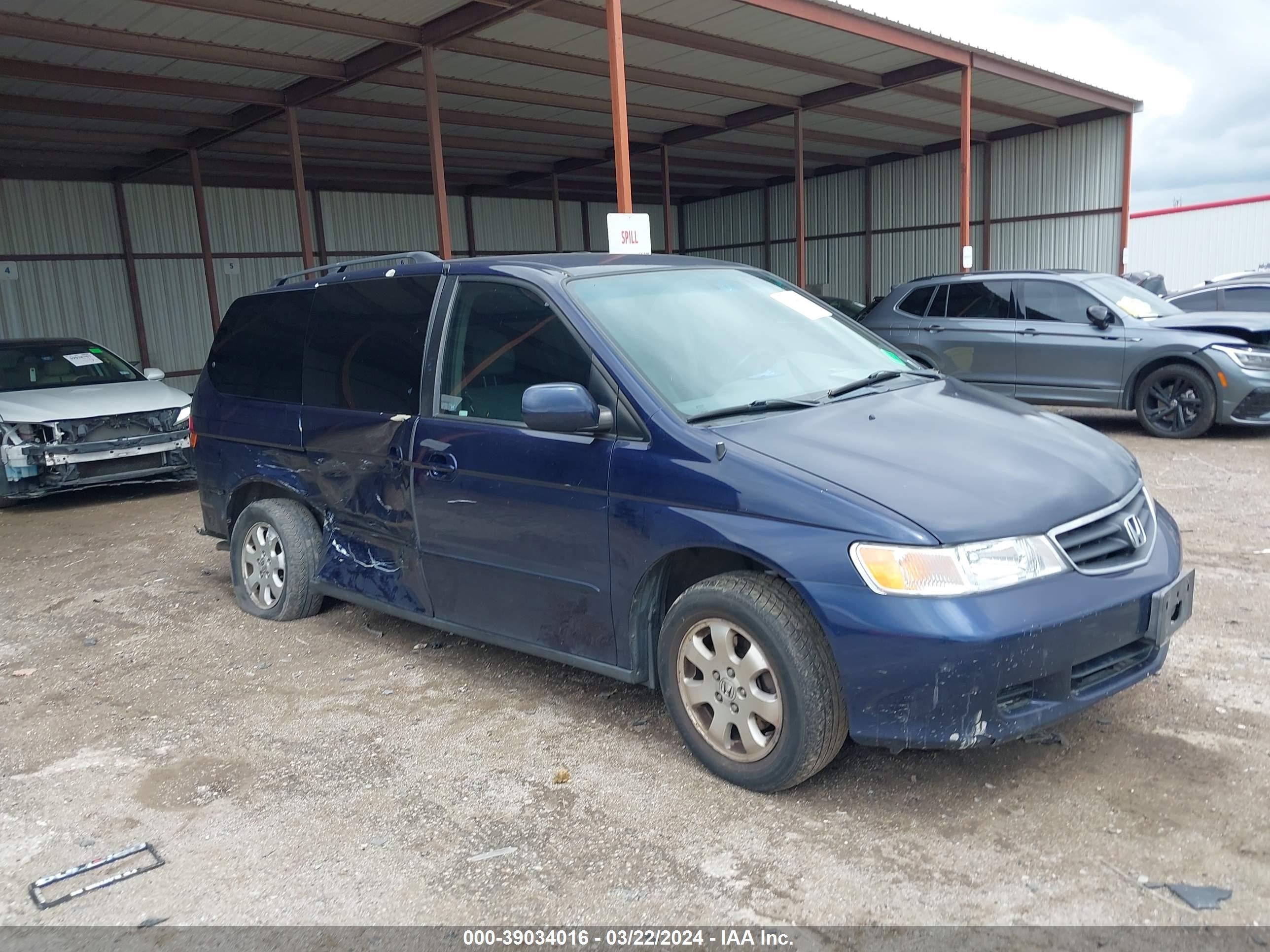 honda odyssey 2004 5fnrl18964b044132