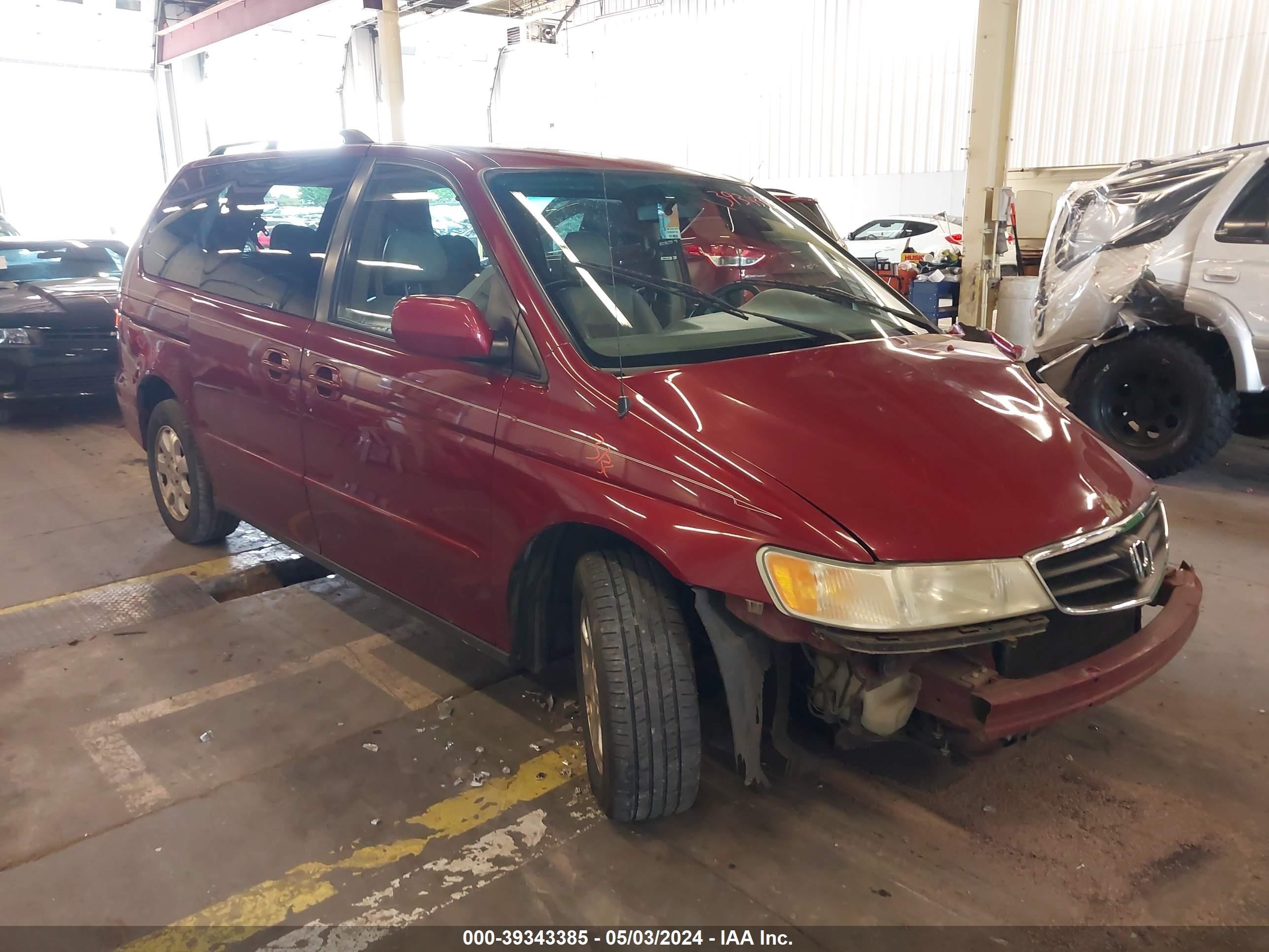 honda odyssey 2004 5fnrl18974b095185