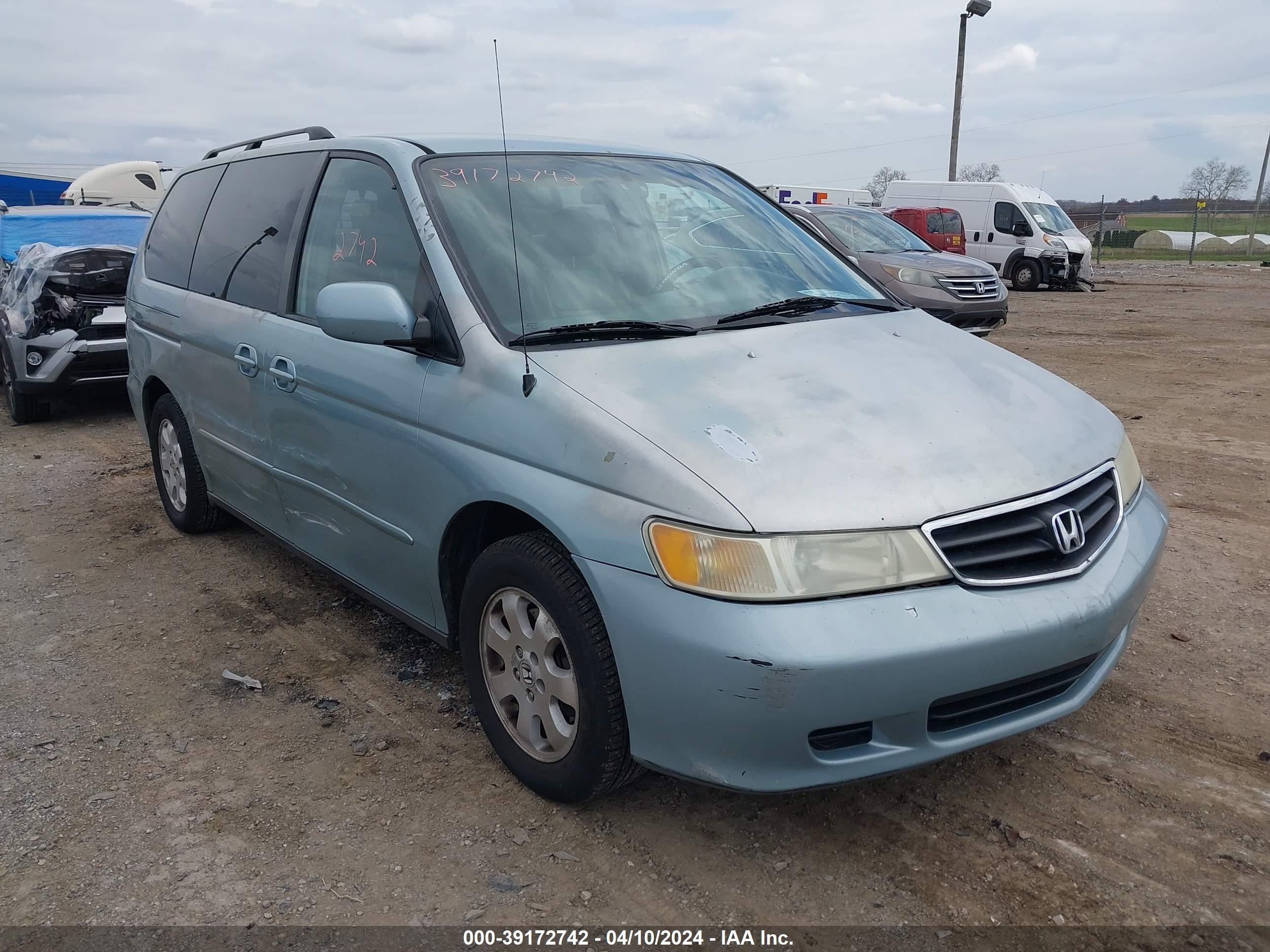 honda odyssey 2003 5fnrl18993b089239