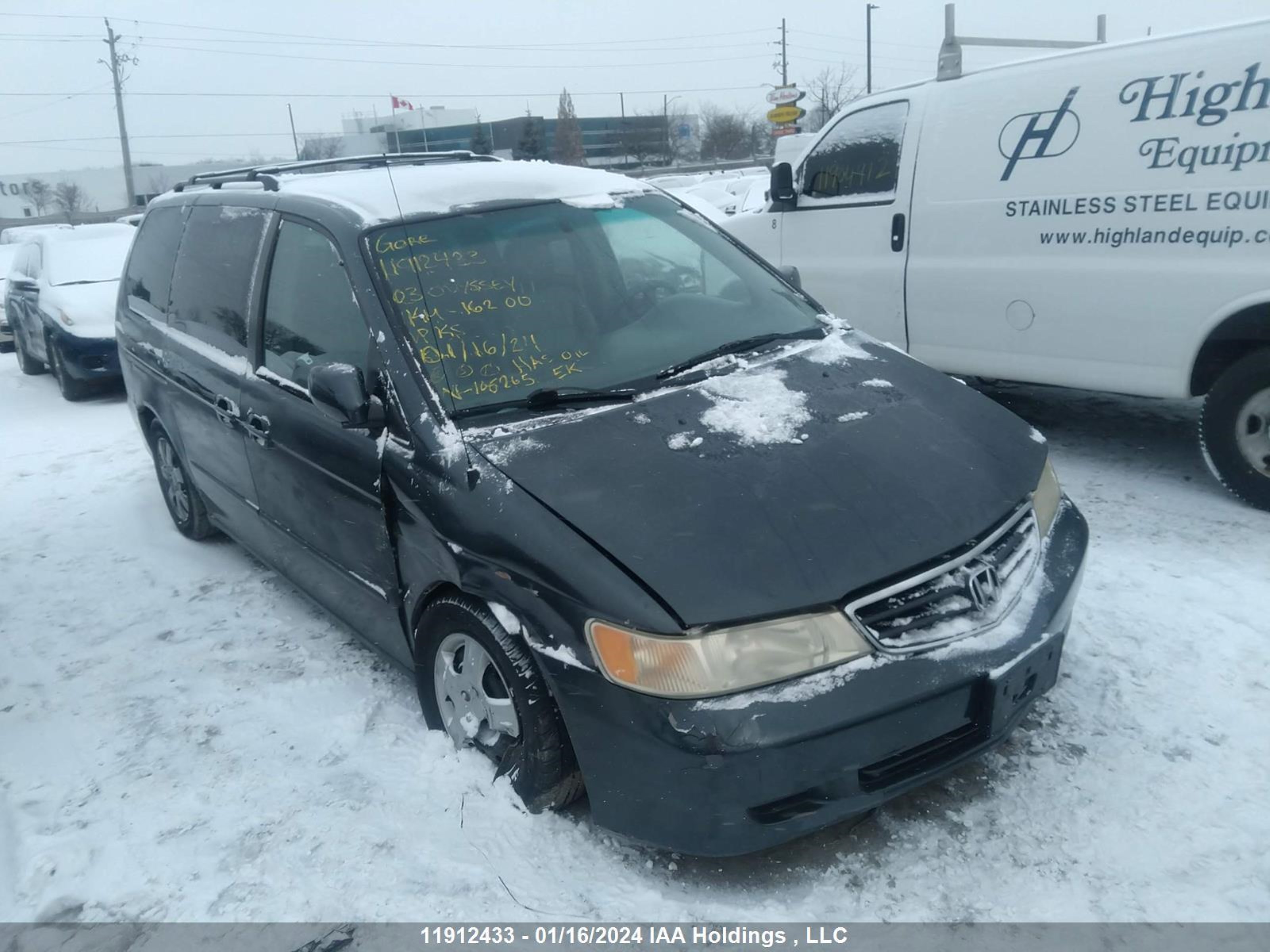 honda odyssey 2003 5fnrl18993b106265