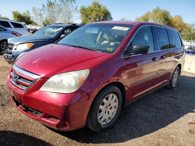 honda odyssey lx 2006 5fnrl38206b079170