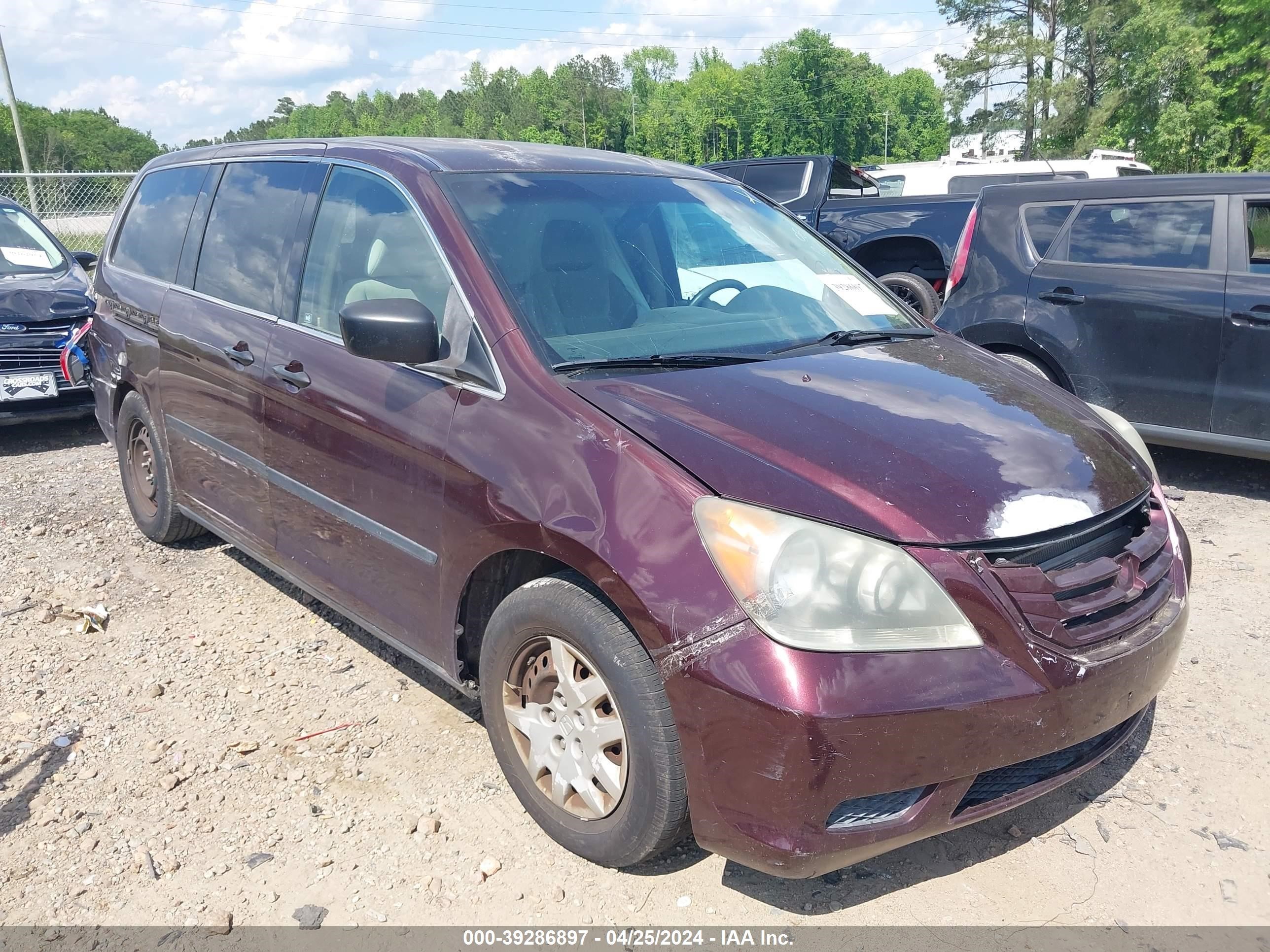 honda odyssey 2008 5fnrl38208b035561