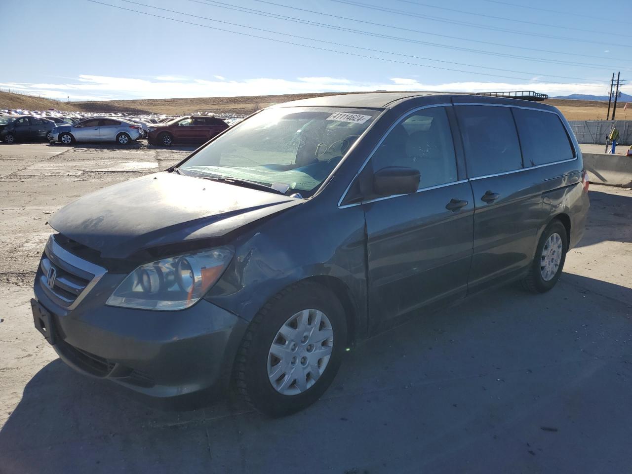 honda odyssey 2005 5fnrl38215b009482