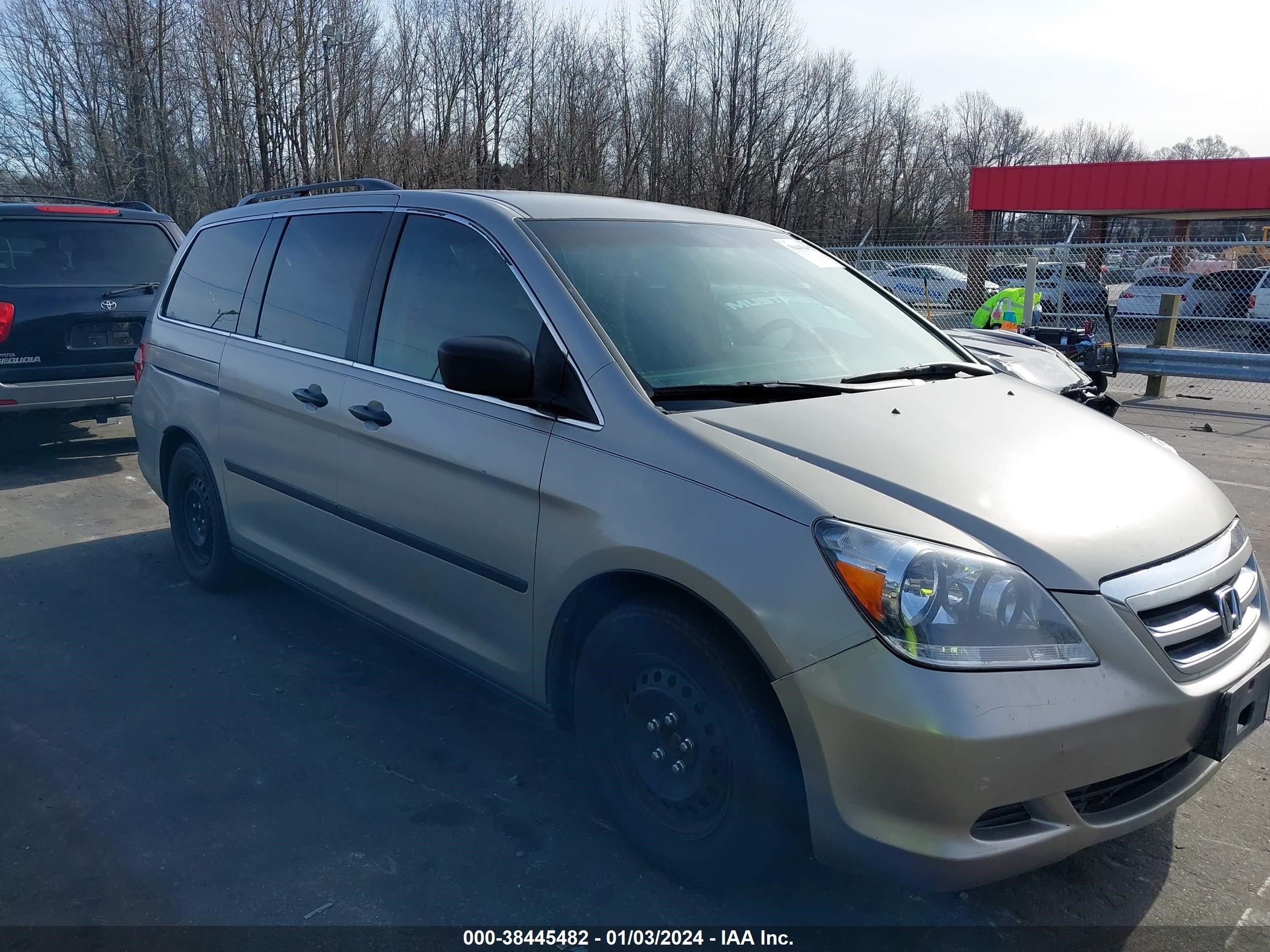 honda odyssey 2005 5fnrl38215b099989