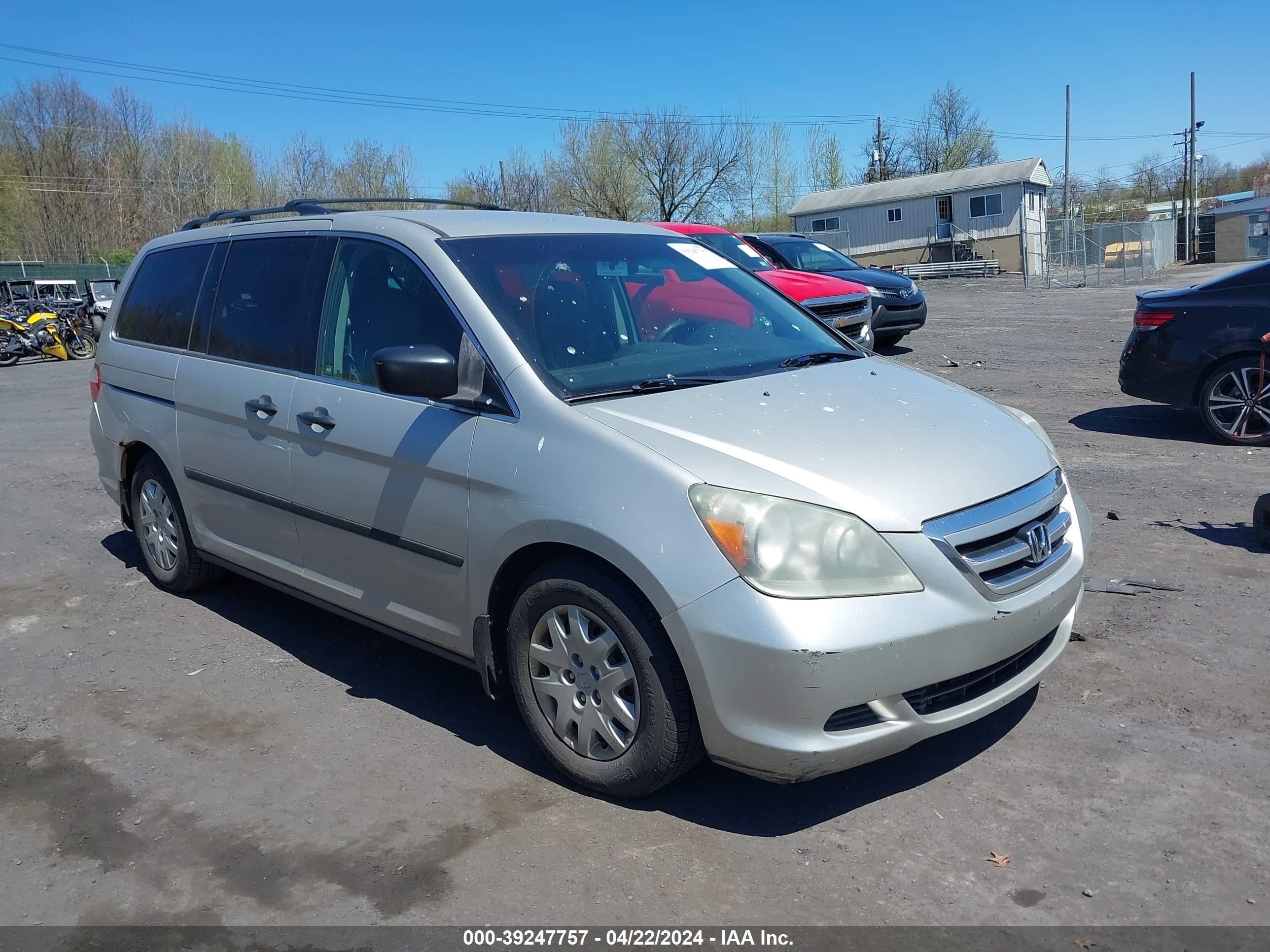 honda odyssey 2005 5fnrl38215b128780