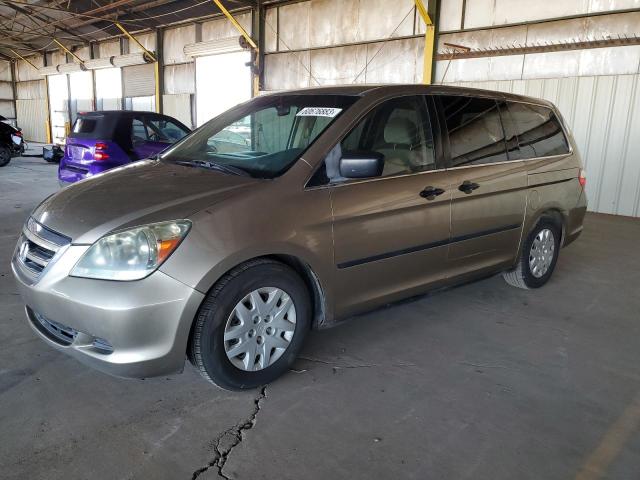 honda odyssey lx 2005 5fnrl38235b025330