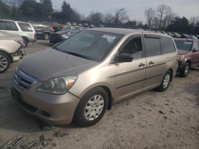 honda odyssey lx 2006 5fnrl38256b118027