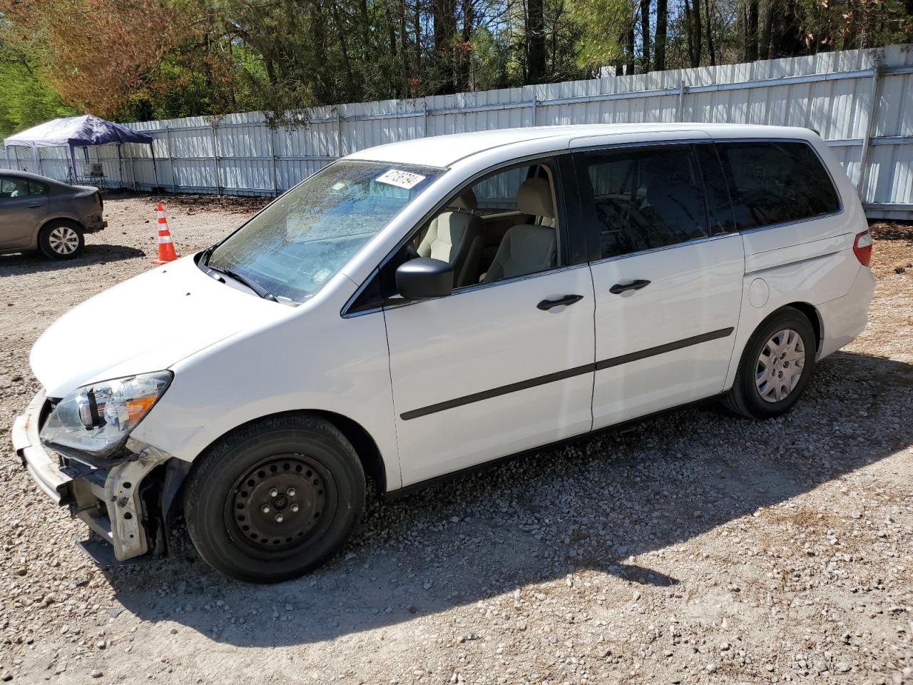 honda odyssey 2007 5fnrl38257b122306