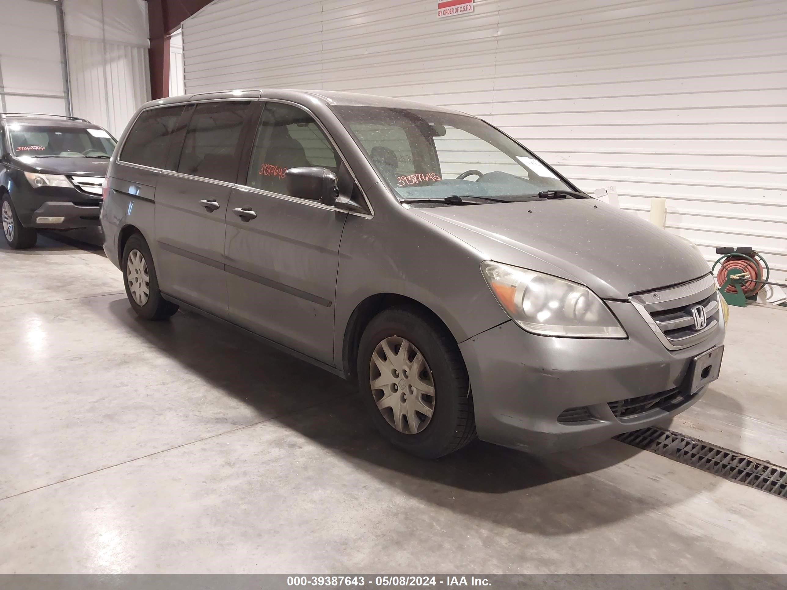 honda odyssey 2007 5fnrl38267b096783