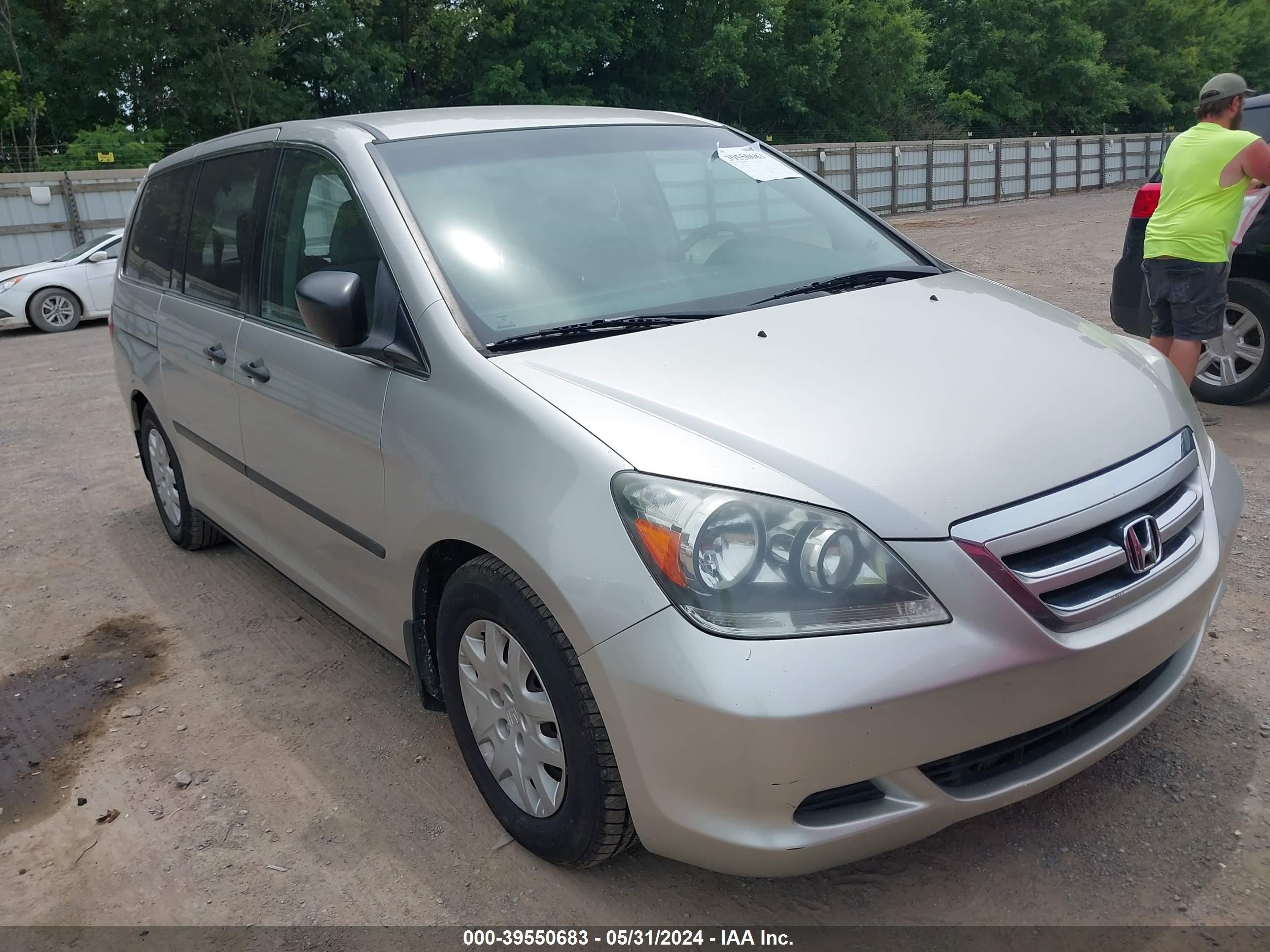 honda odyssey 2006 5fnrl38286b122878