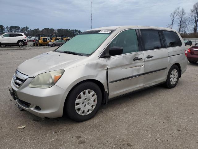 honda odyssey lx 2007 5fnrl38287b098762