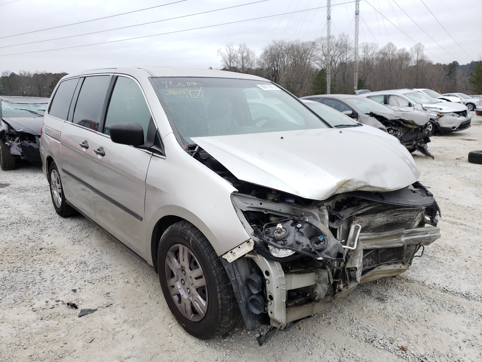 honda odyssey lx 2009 5fnrl38289b049306