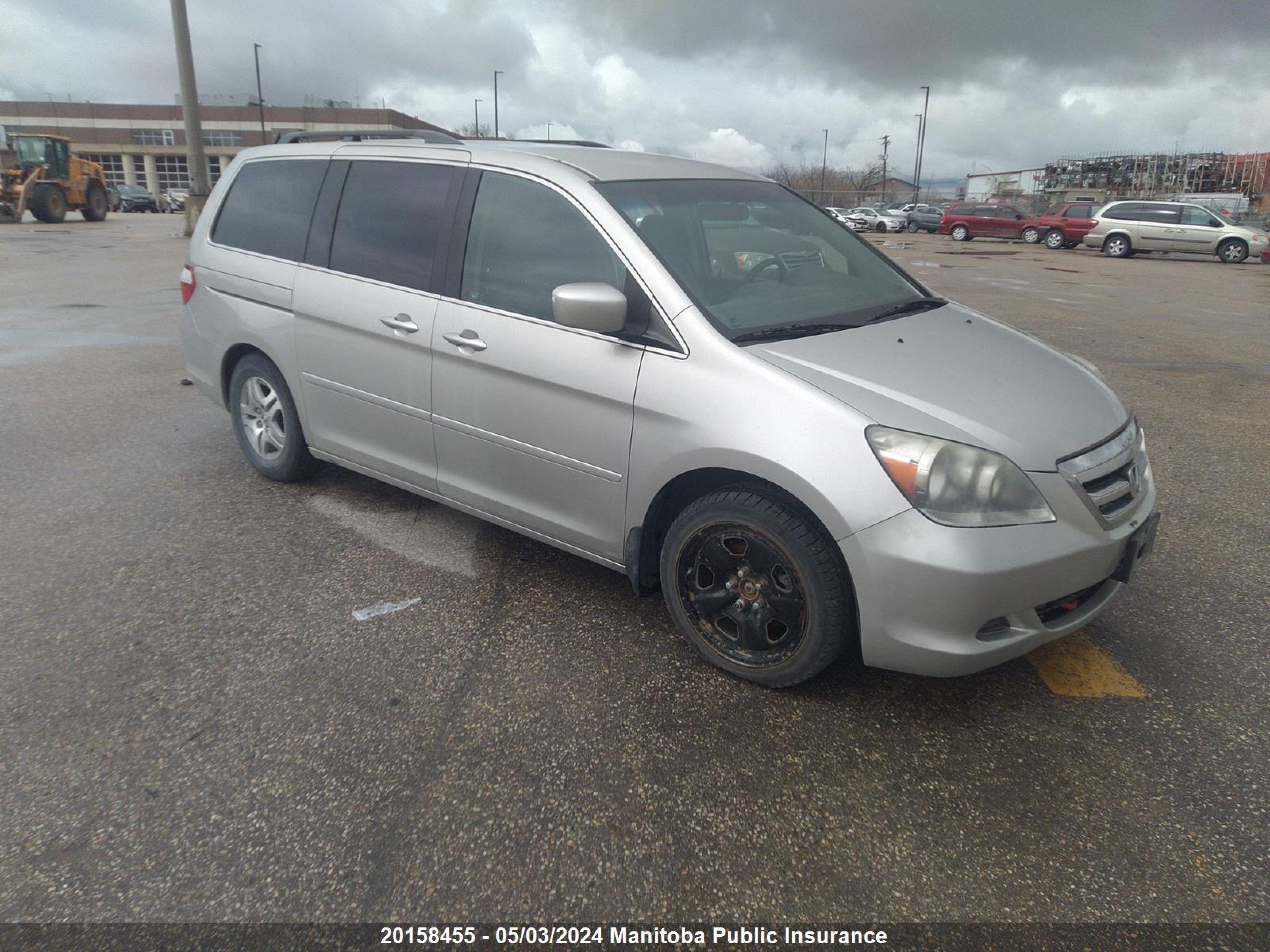 honda odyssey 2007 5fnrl38407b501876