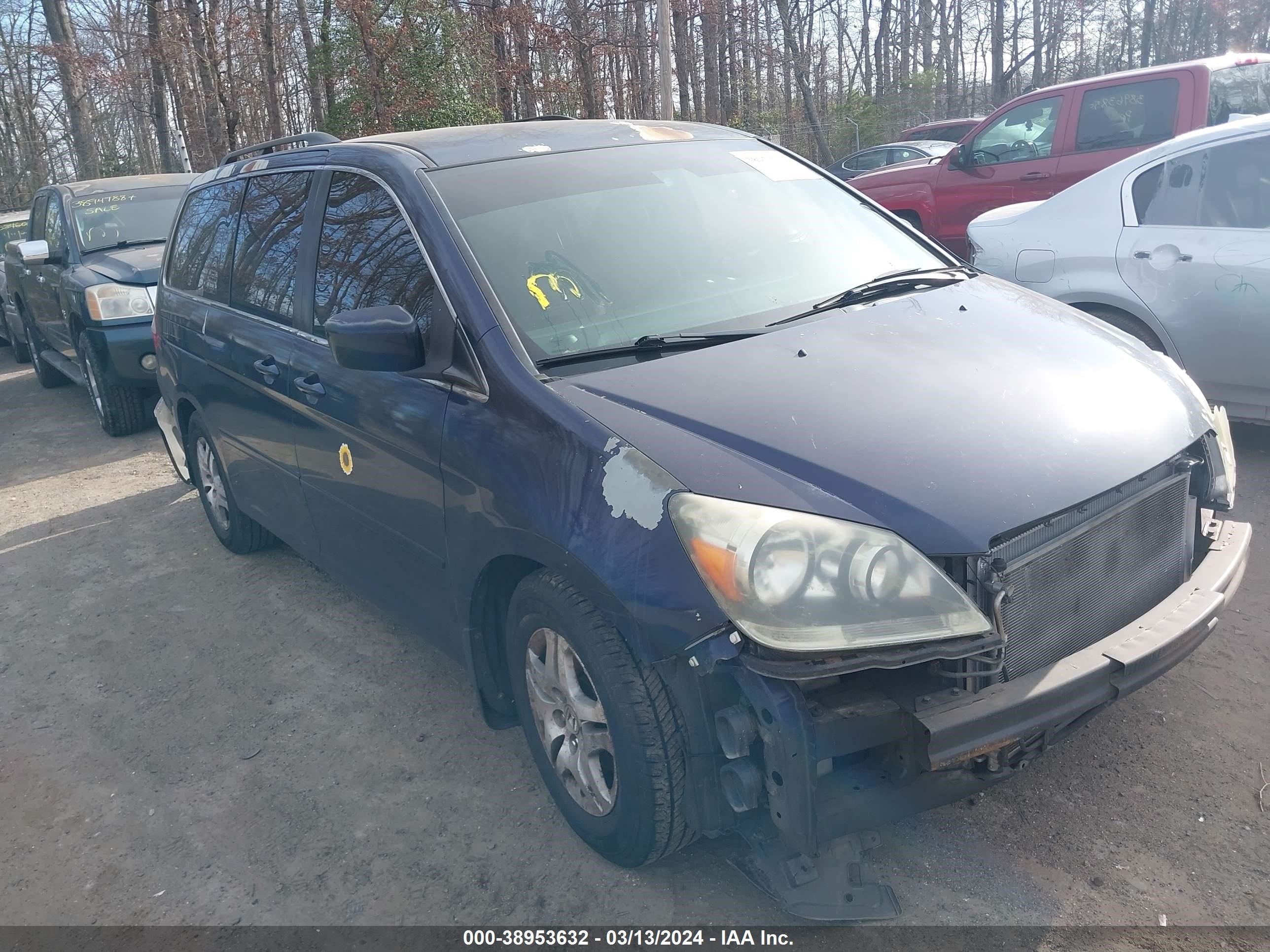 honda odyssey 2006 5fnrl38416b054182