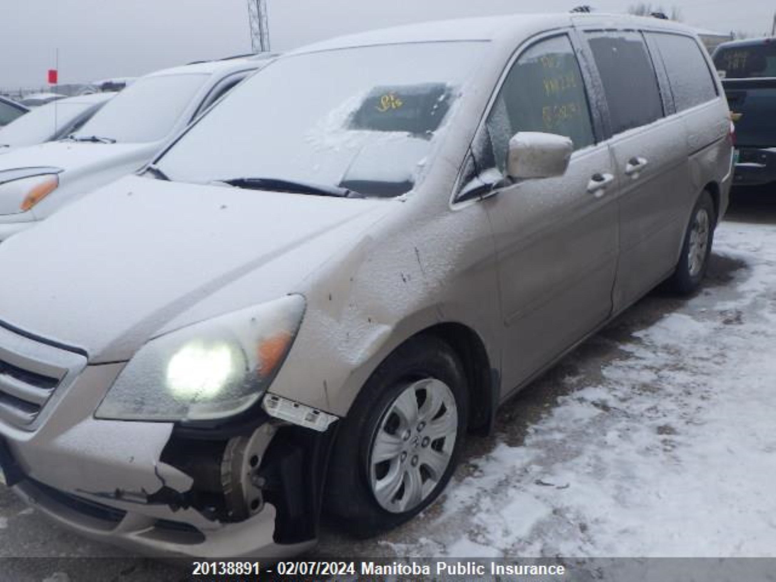 honda odyssey 2006 5fnrl38416b502131