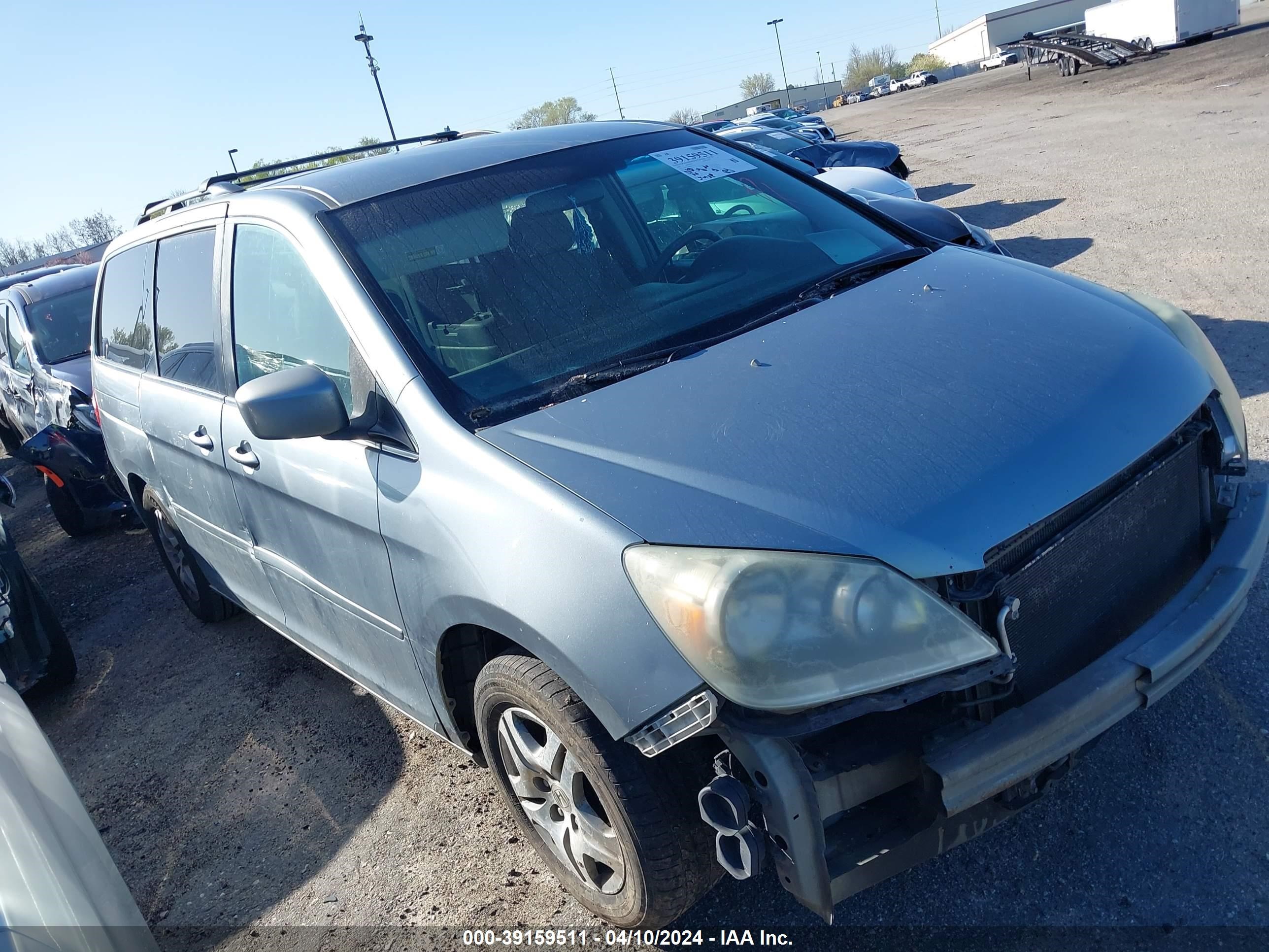 honda odyssey 2006 5fnrl38426b125518