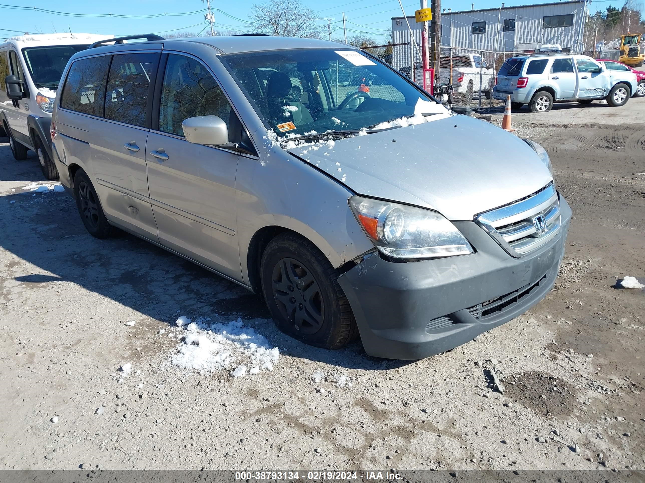 honda odyssey 2007 5fnrl38427b443351