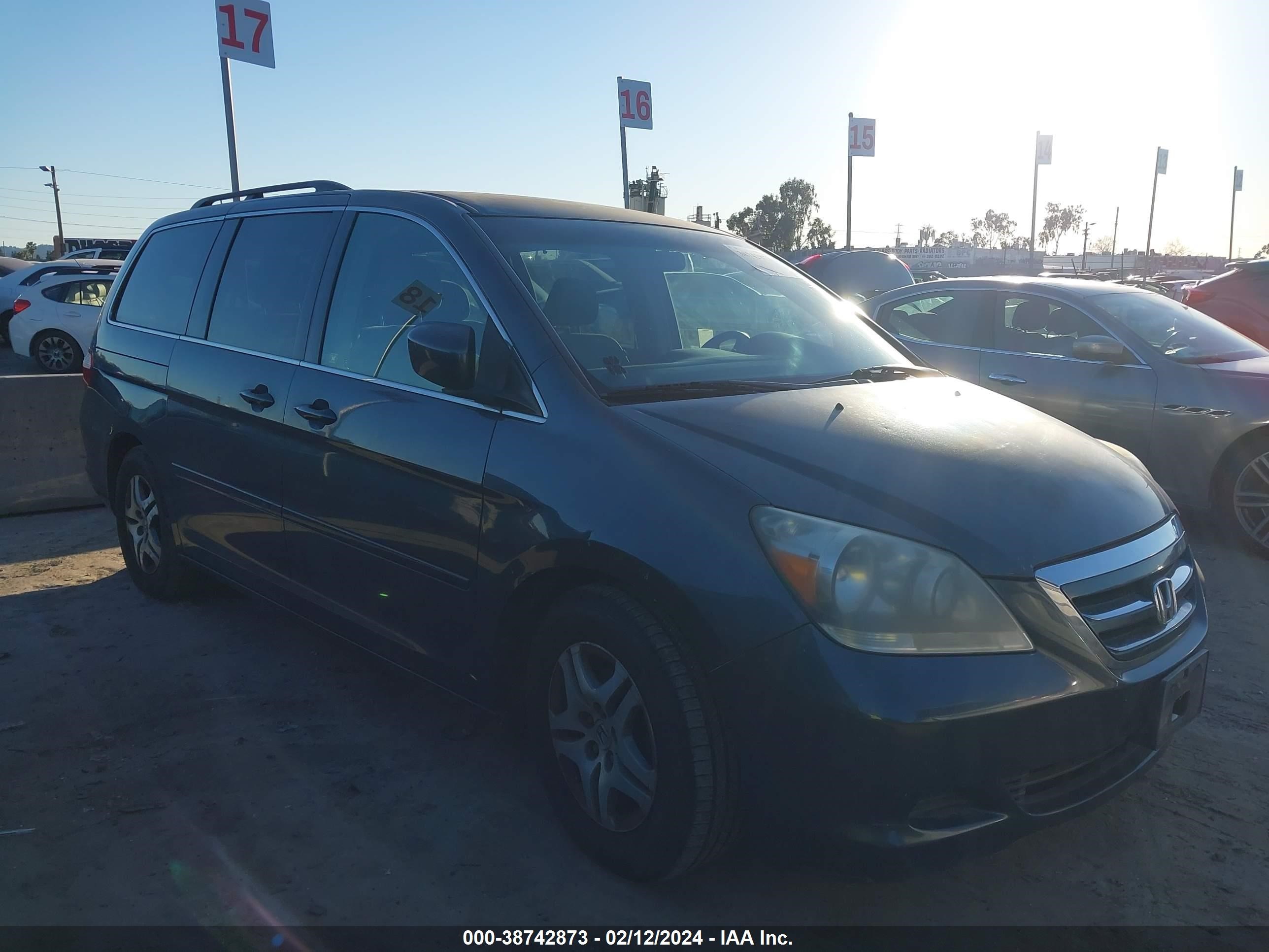 honda odyssey 2006 5fnrl38436b433412