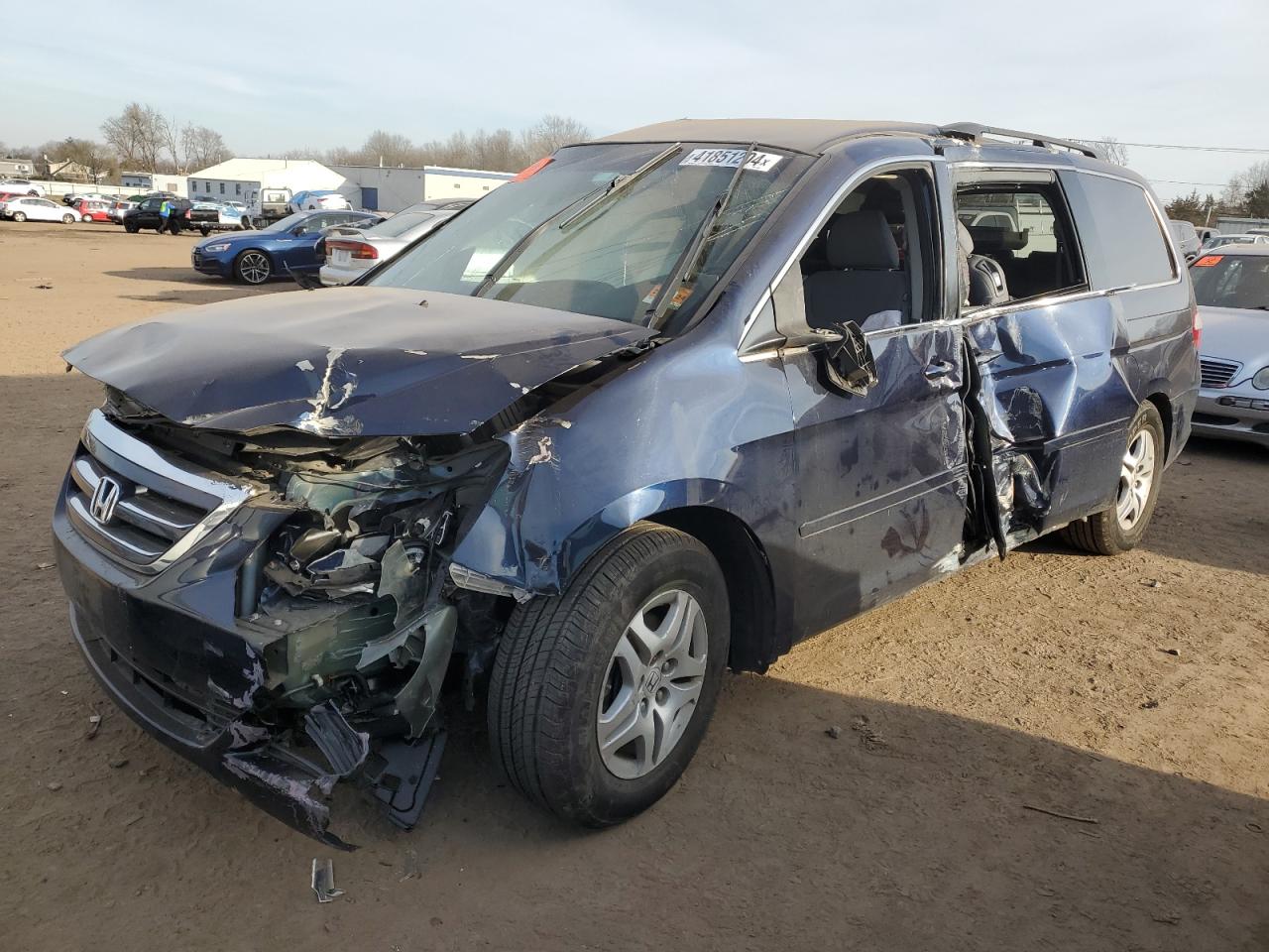 honda odyssey 2007 5fnrl38437b125030