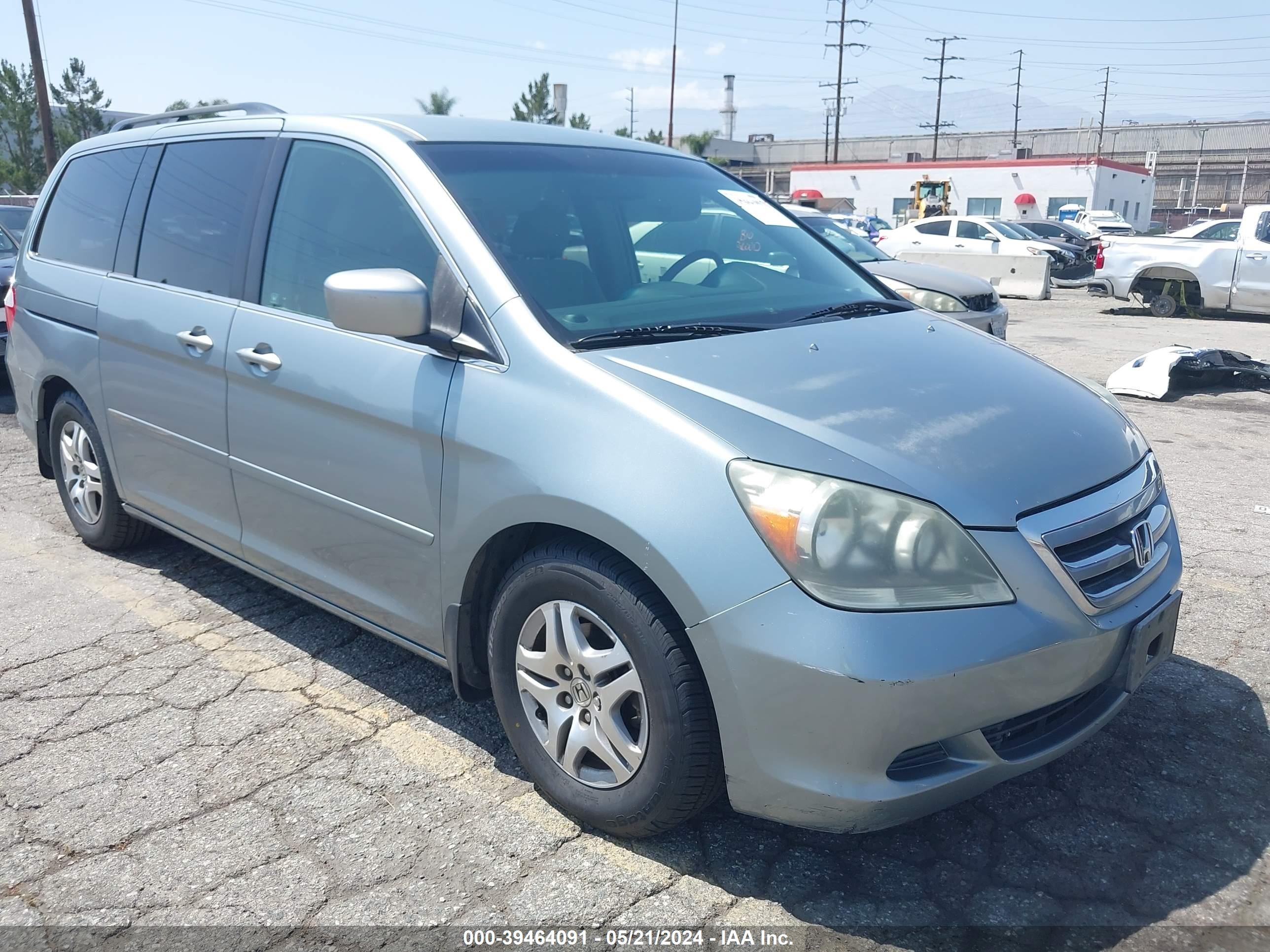 honda odyssey 2005 5fnrl38475b054525