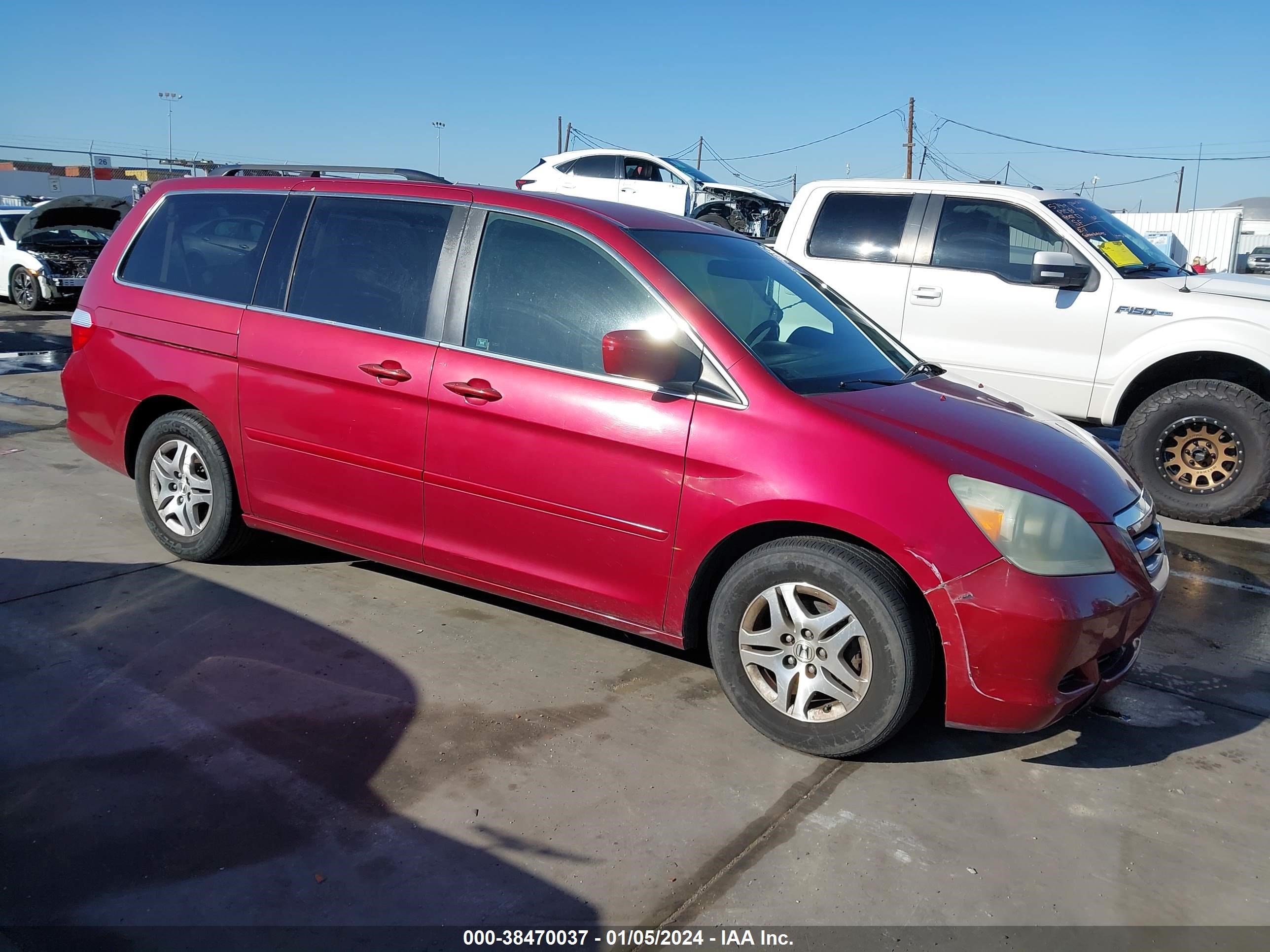 honda odyssey 2005 5fnrl38495b005620