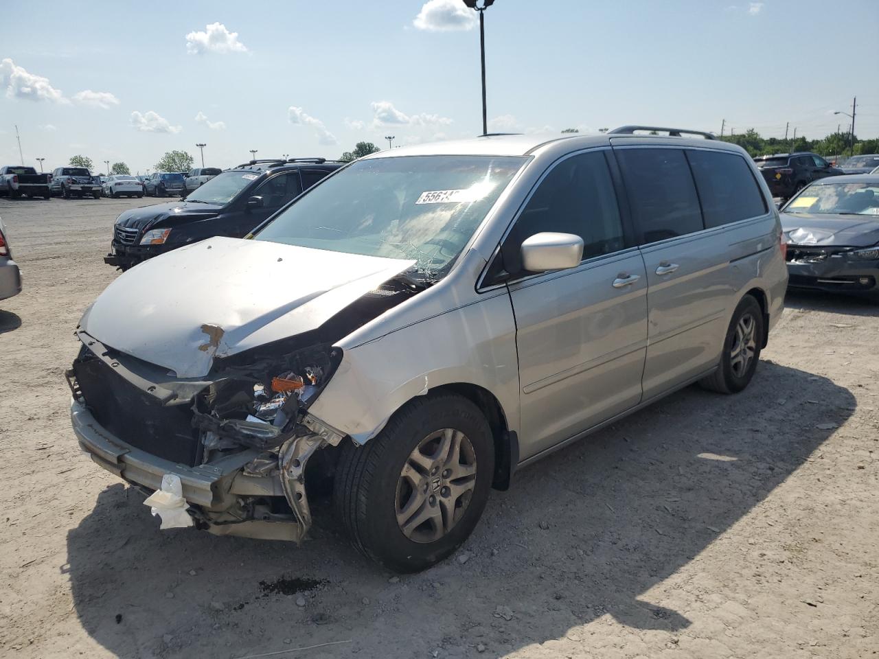 honda odyssey 2005 5fnrl384x5b423510