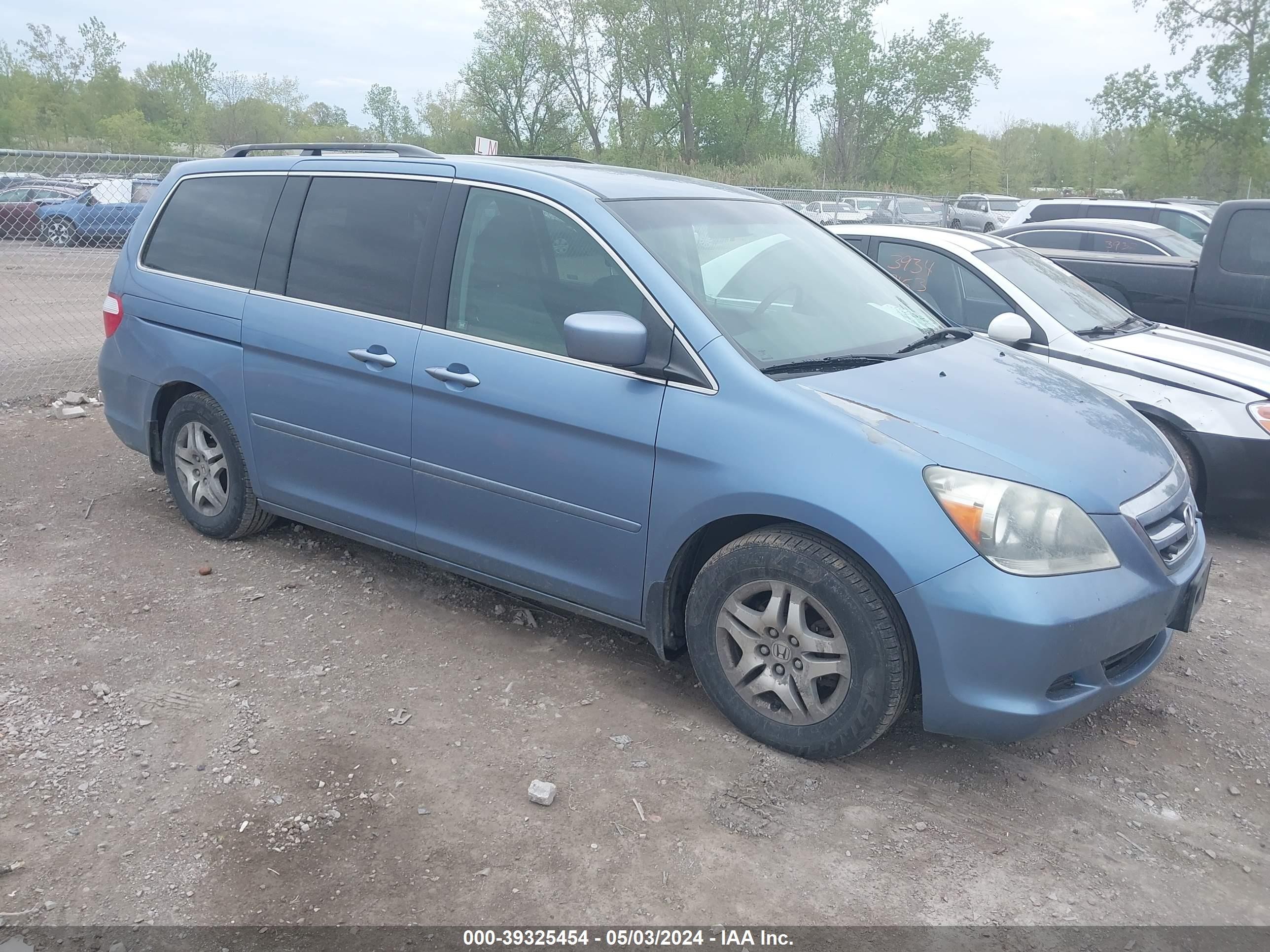 honda odyssey 2007 5fnrl384x7b029105