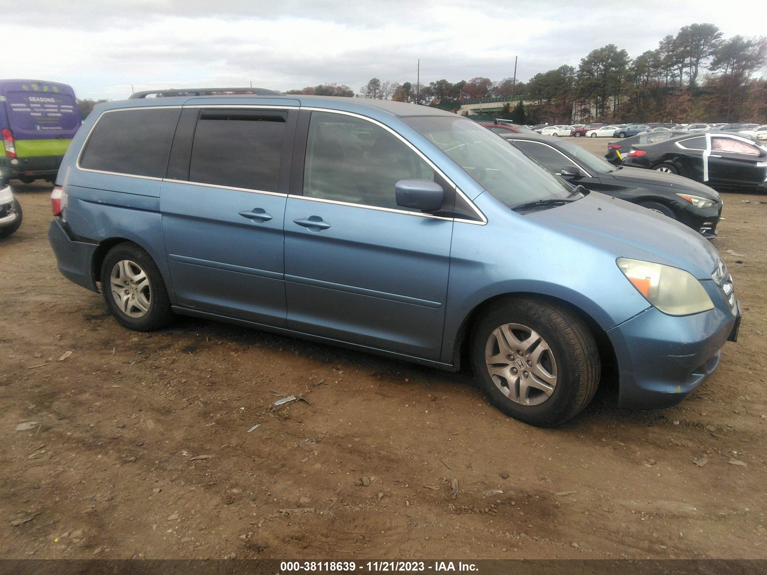 honda odyssey 2007 5fnrl384x7b082063