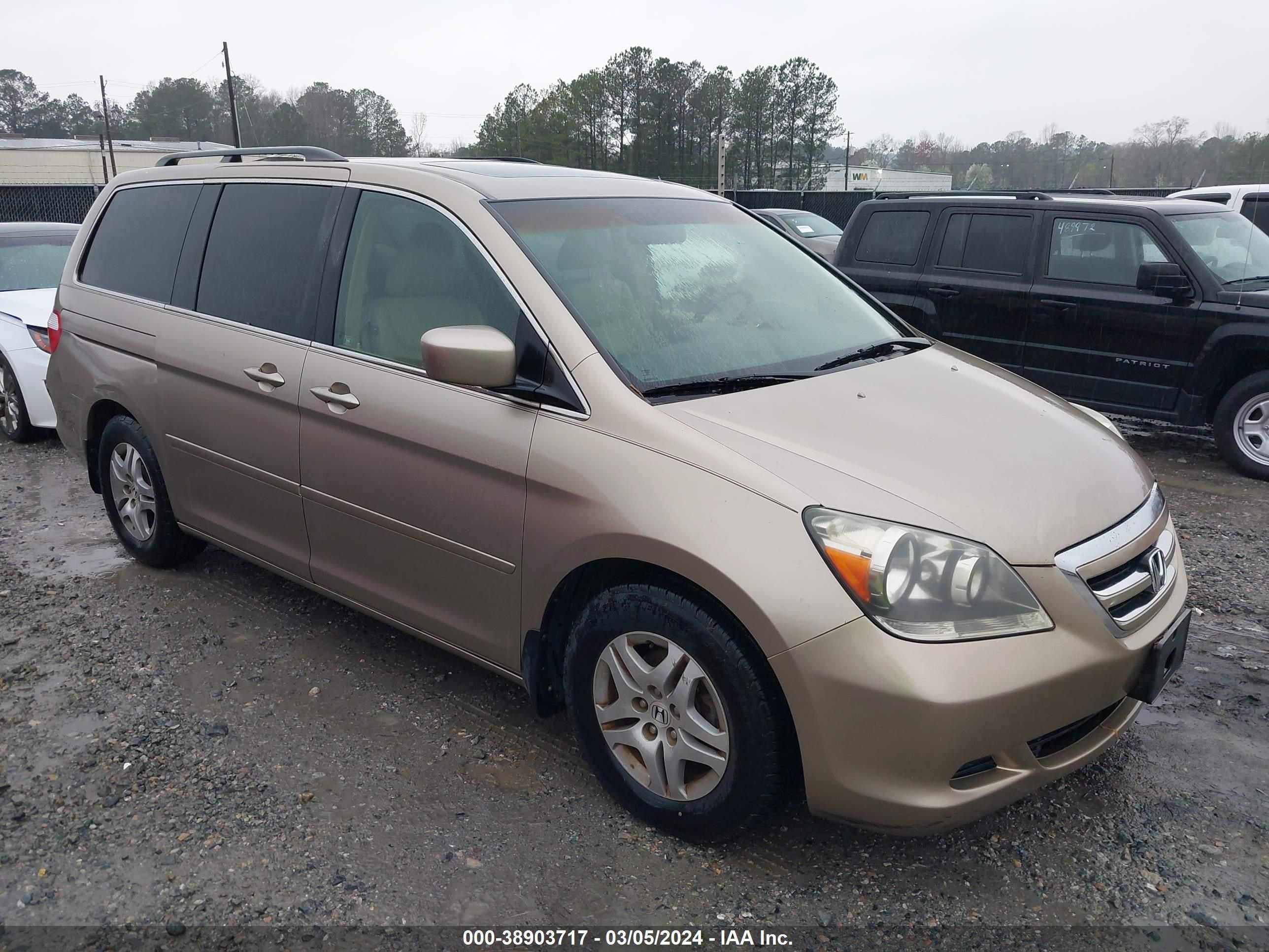 honda odyssey 2005 5fnrl38605b413957