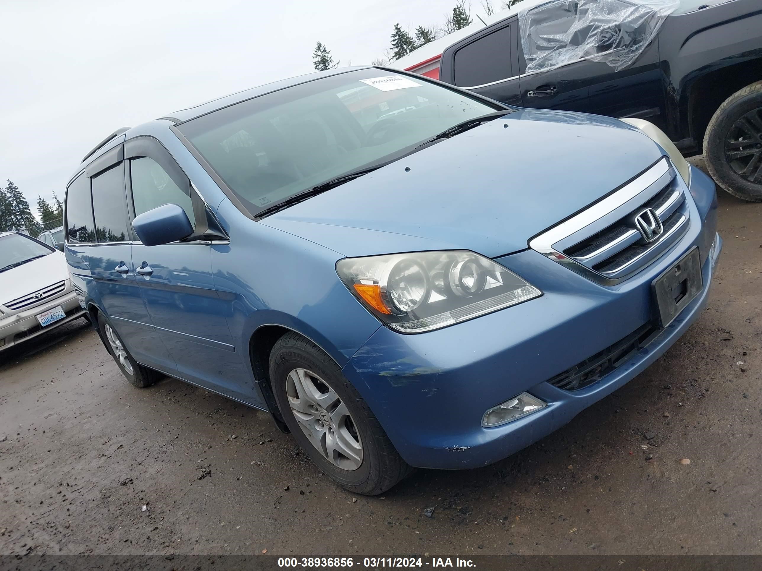 honda odyssey 2007 5fnrl38617b108941