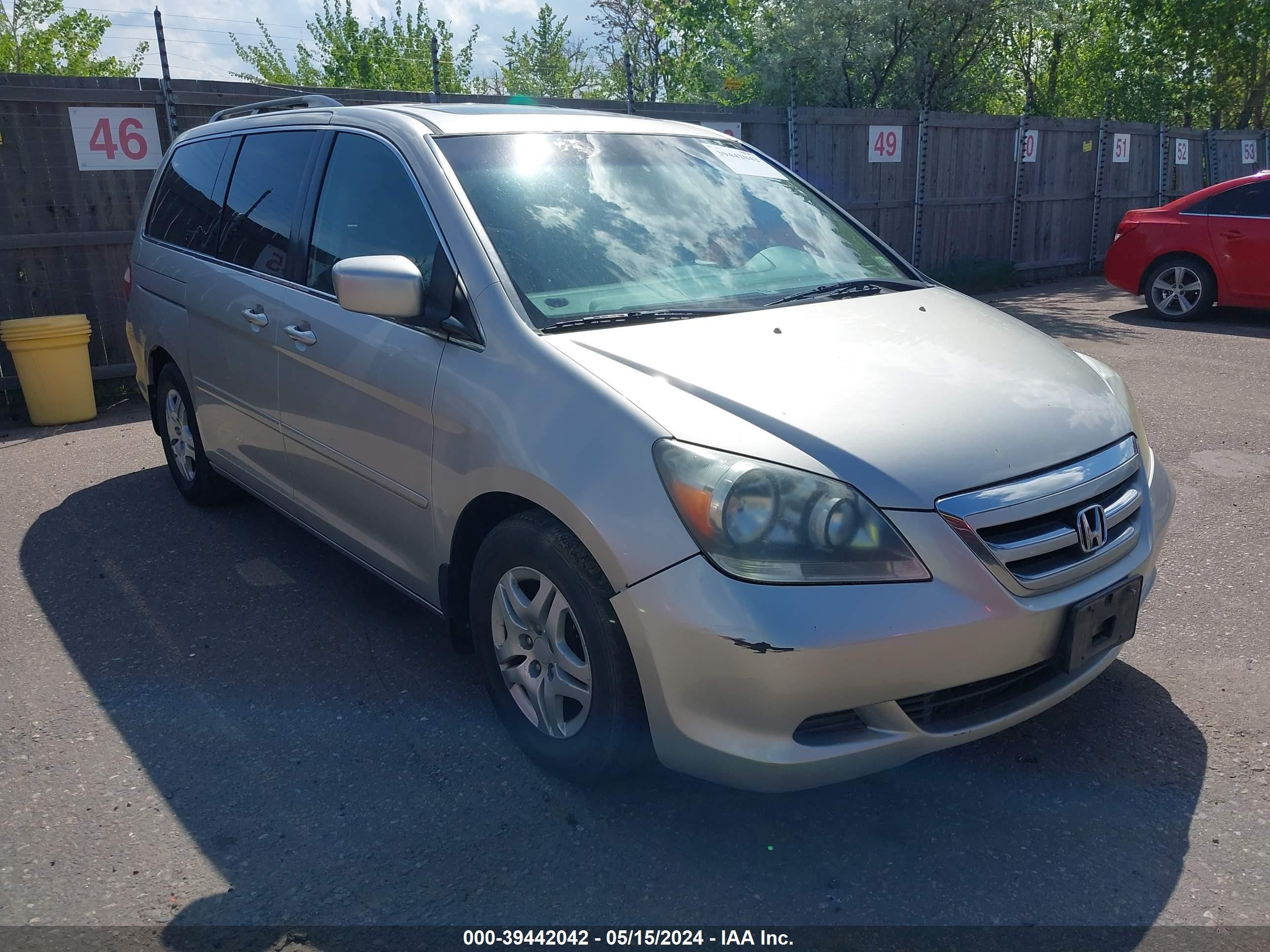 honda odyssey 2006 5fnrl38626b450039