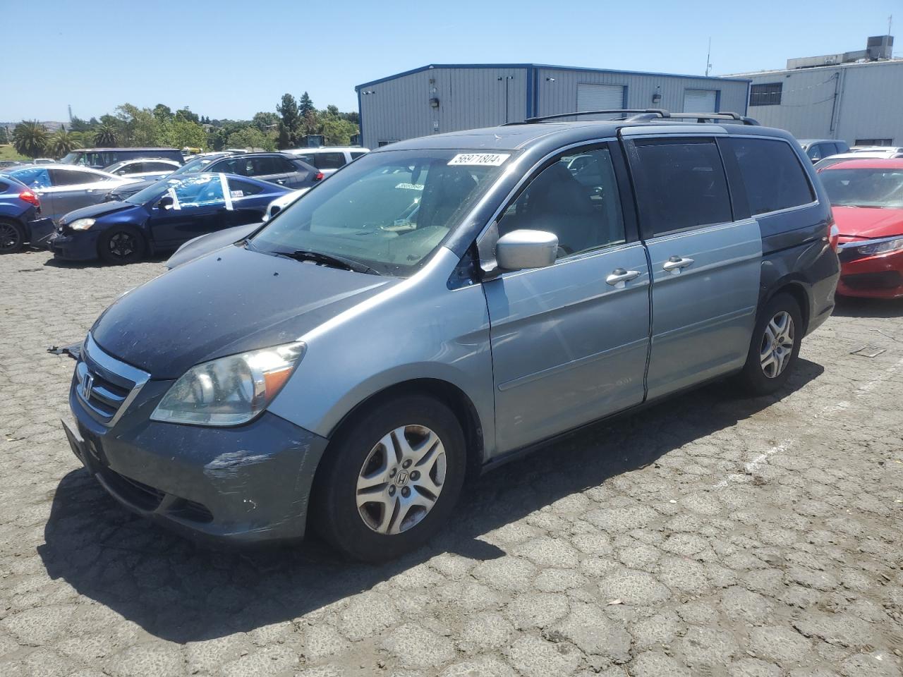 honda odyssey 2005 5fnrl38635b031082