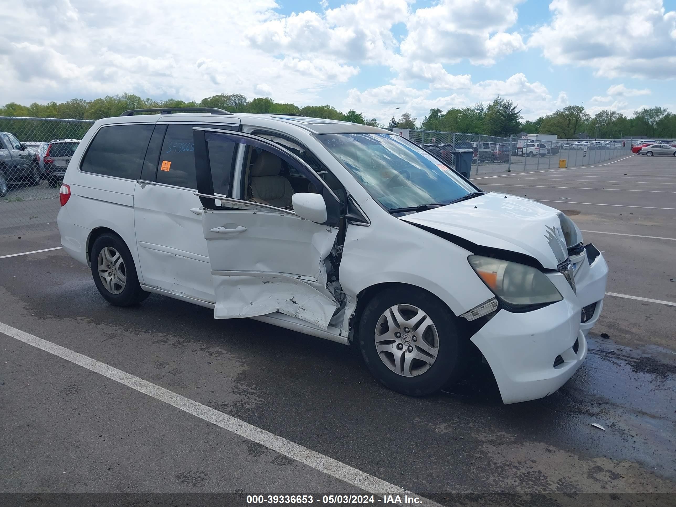 honda odyssey 2007 5fnrl38637b431467