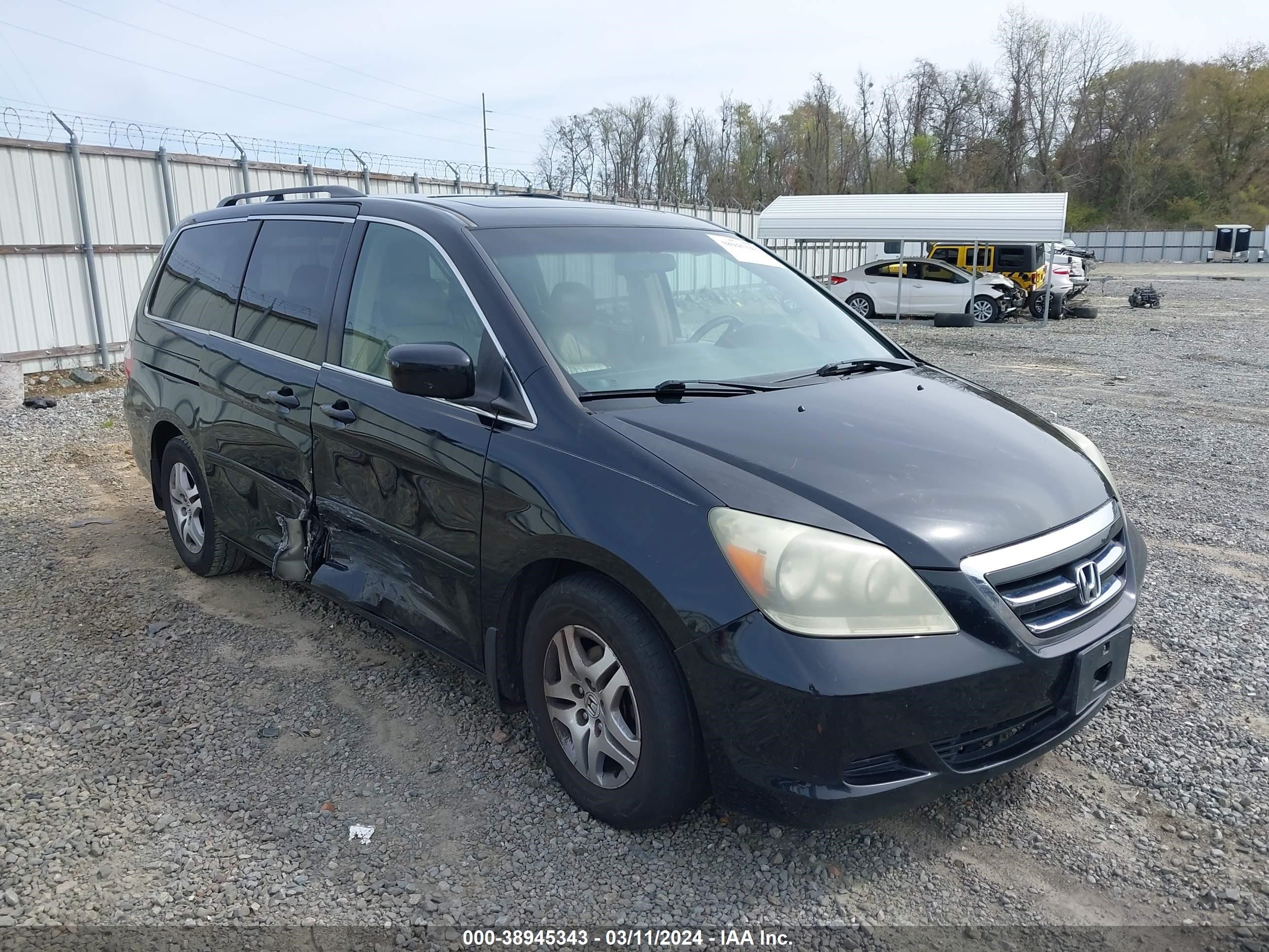 honda odyssey 2006 5fnrl38646b052072