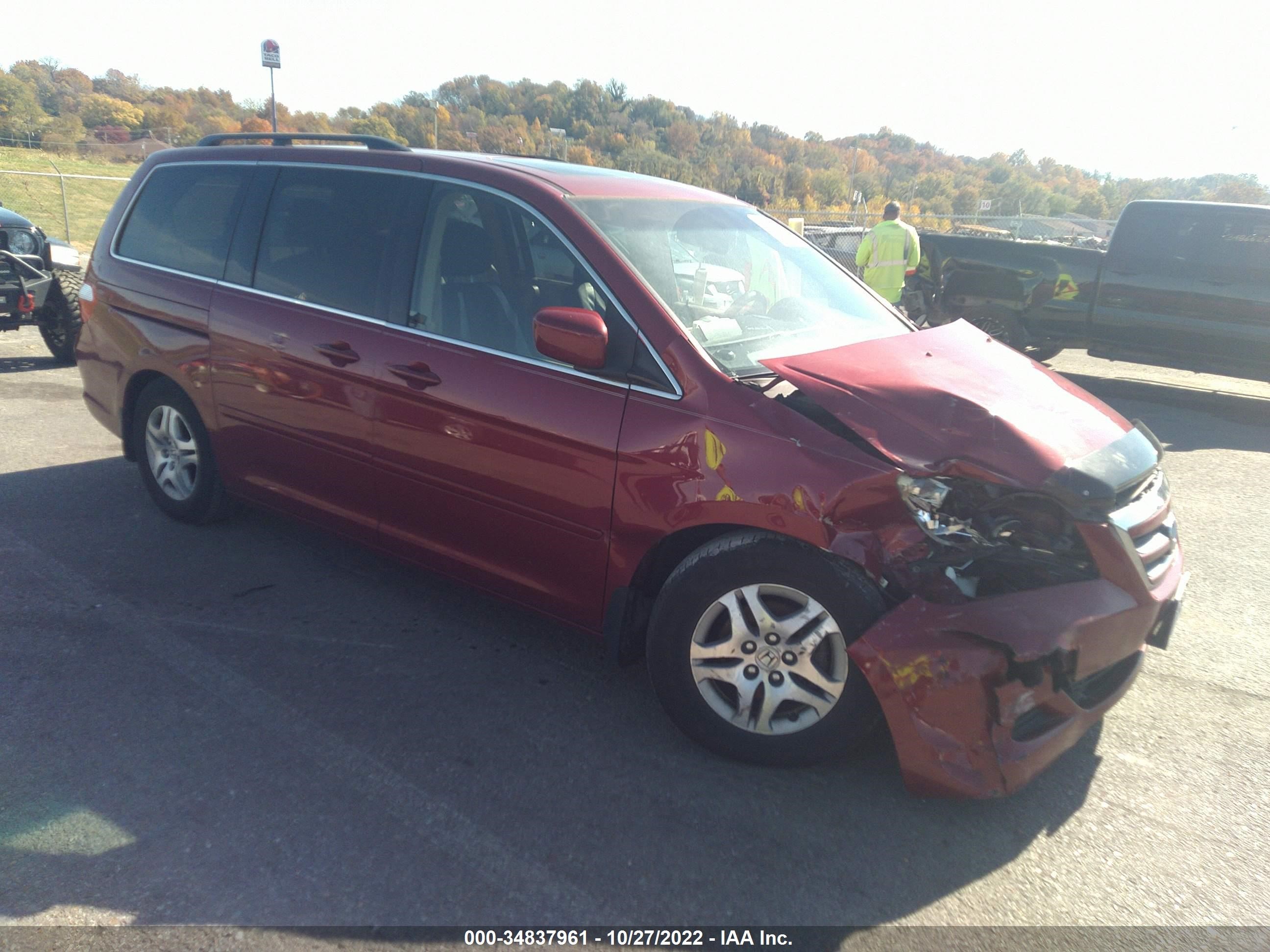 honda odyssey 2006 5fnrl38666b083467