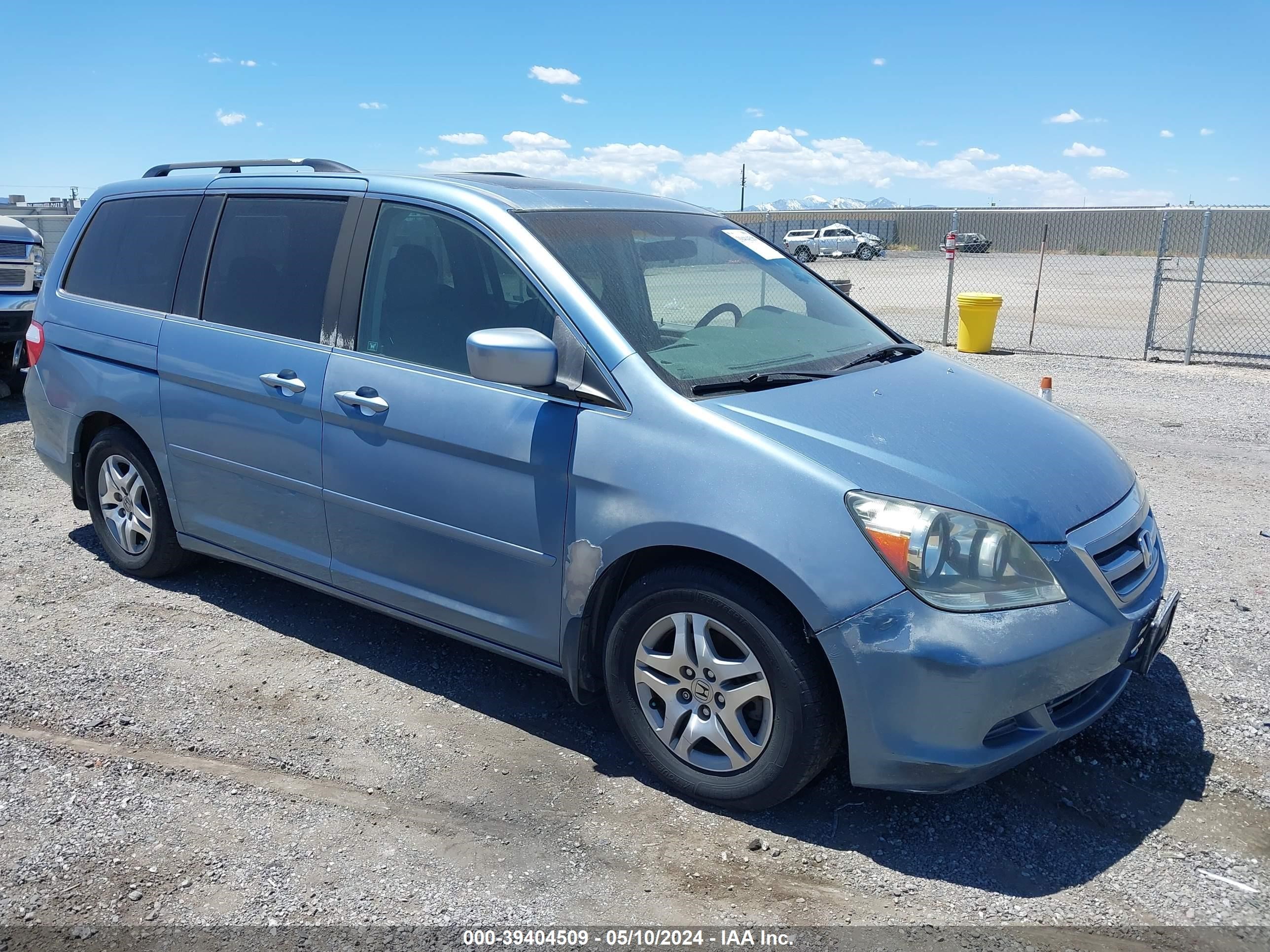 honda odyssey 2006 5fnrl38666b101756