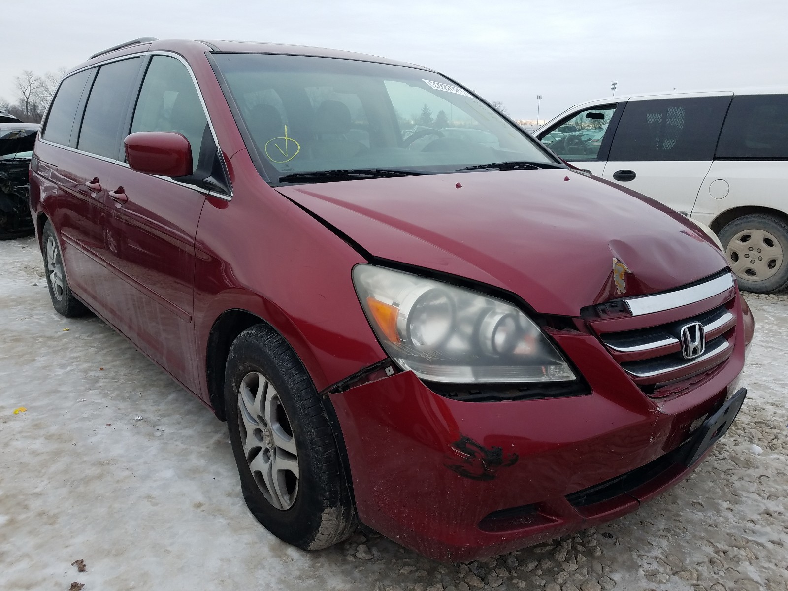 honda odyssey ex 2006 5fnrl38666b116192