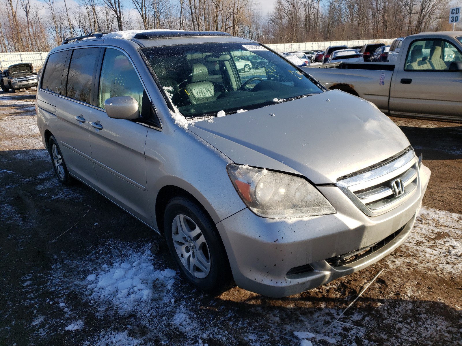 honda odyssey ex 2006 5fnrl38666b447564