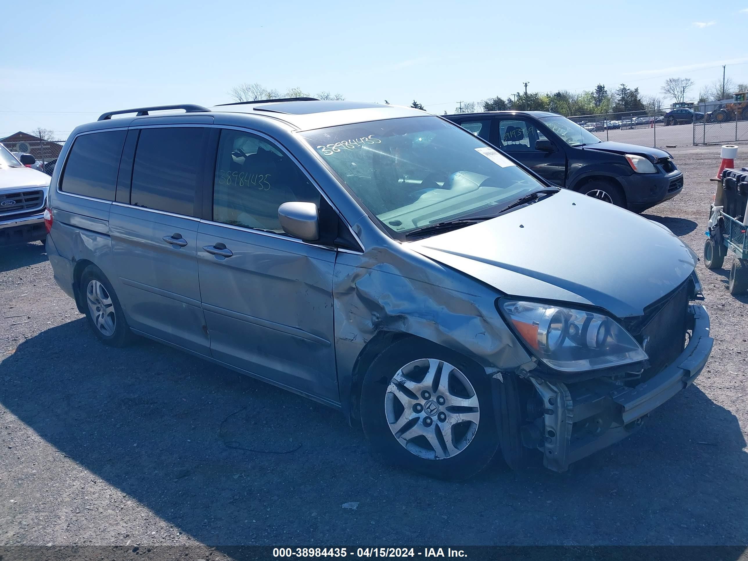 honda odyssey 2005 5fnrl38675b119200