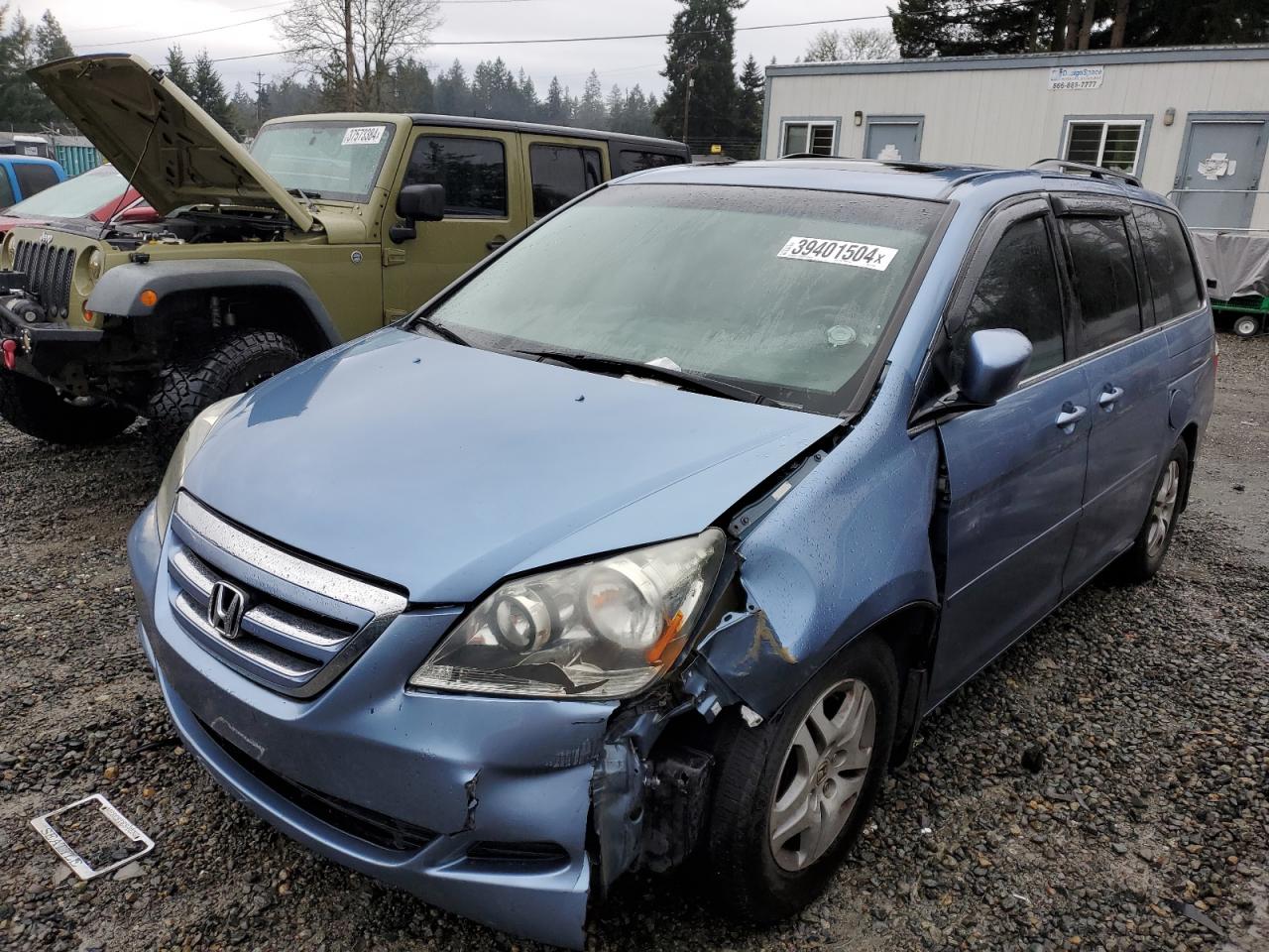 honda odyssey ex 2006 5fnrl38676b071893