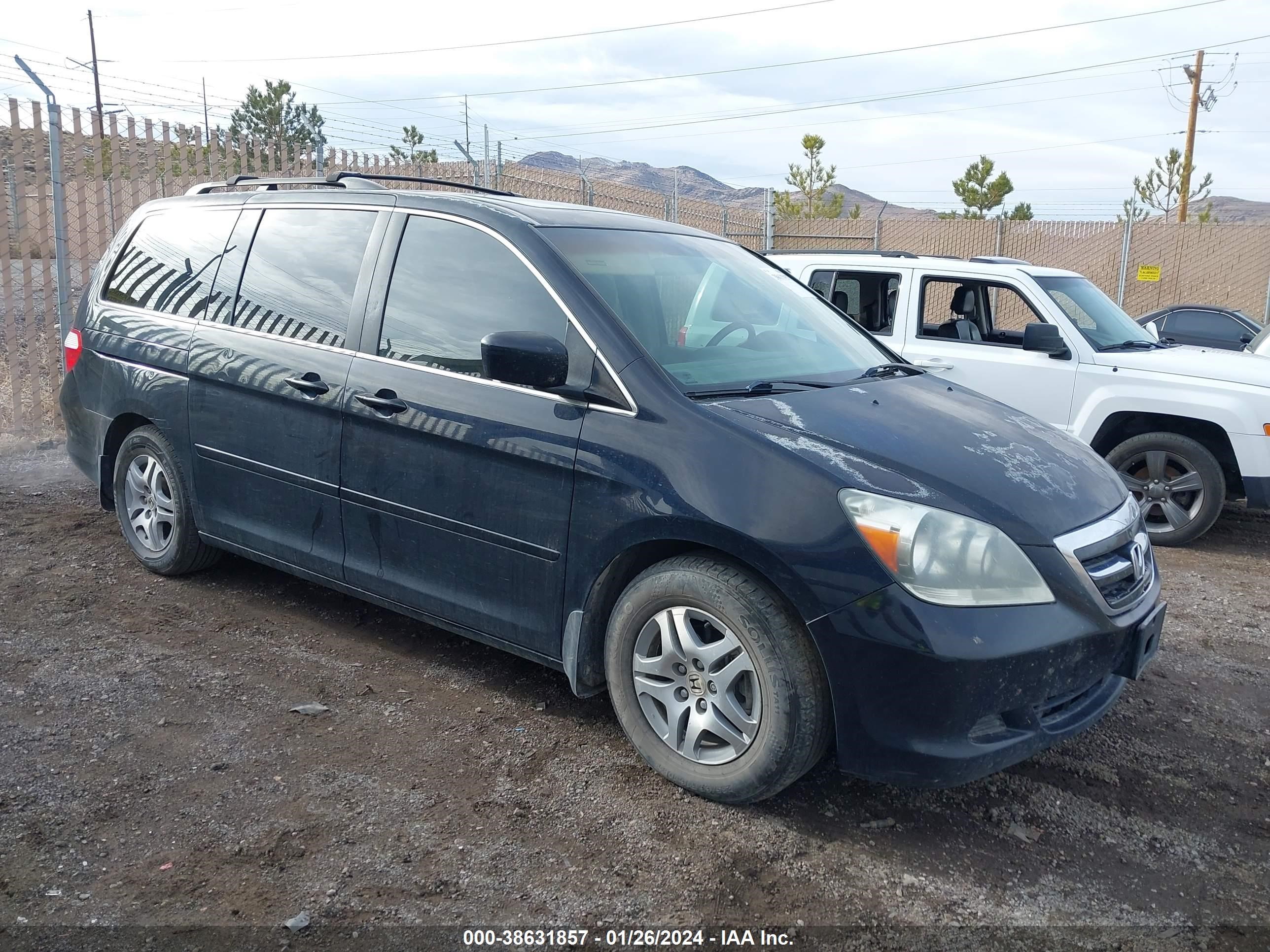 honda odyssey 2006 5fnrl38676b437674