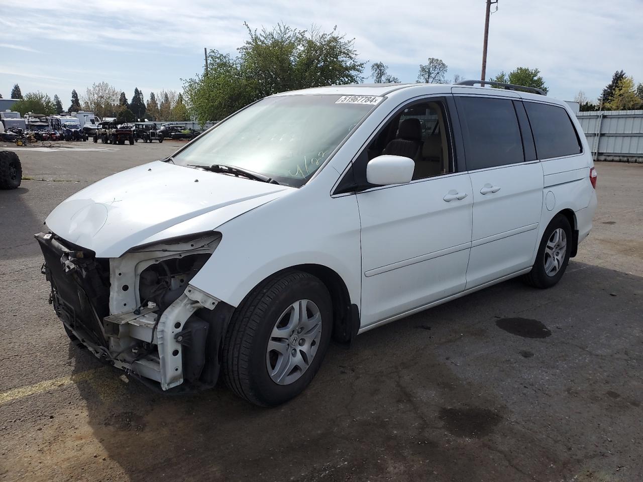 honda odyssey 2007 5fnrl38677b430791