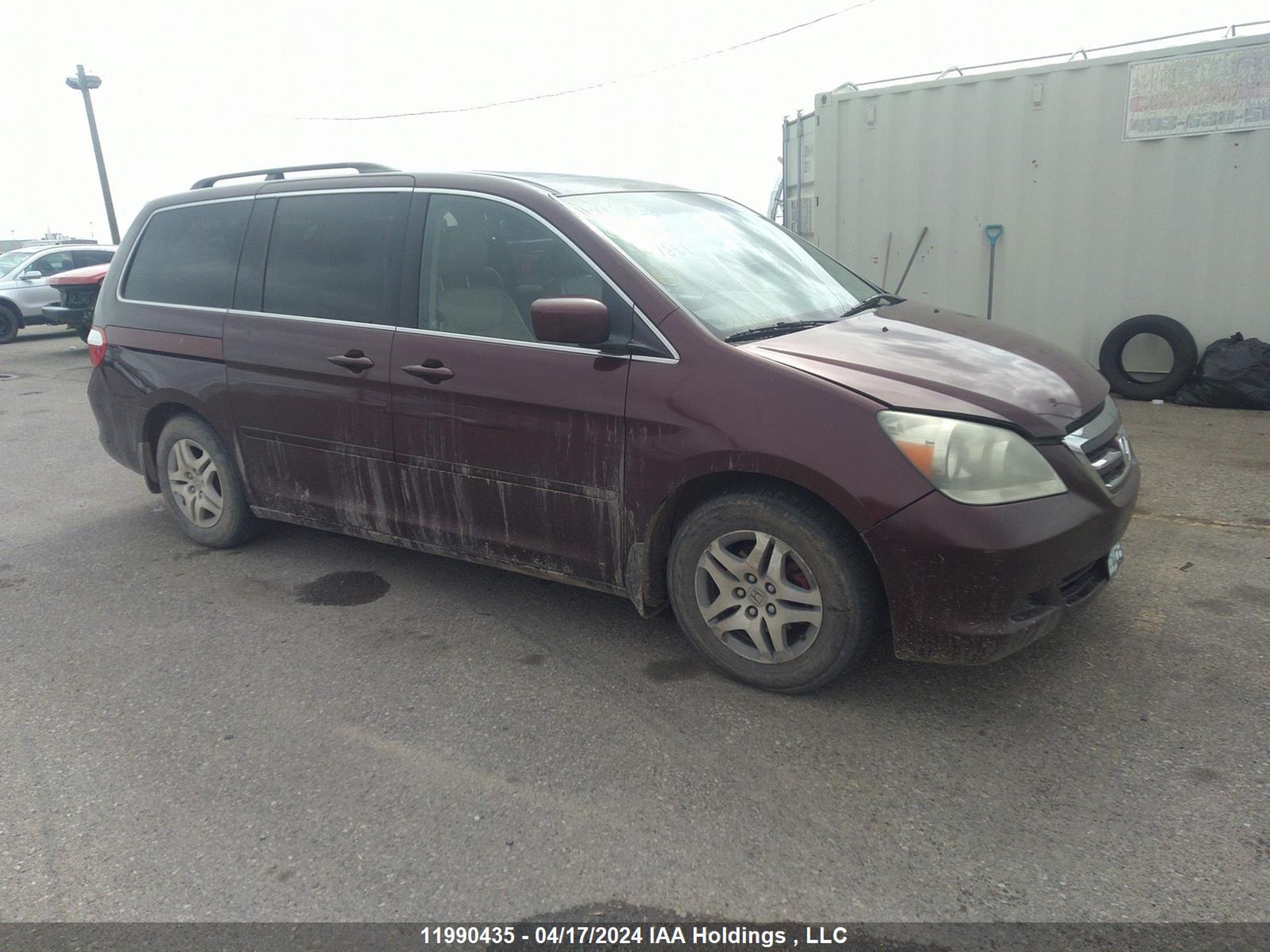 honda odyssey 2007 5fnrl38697b427861