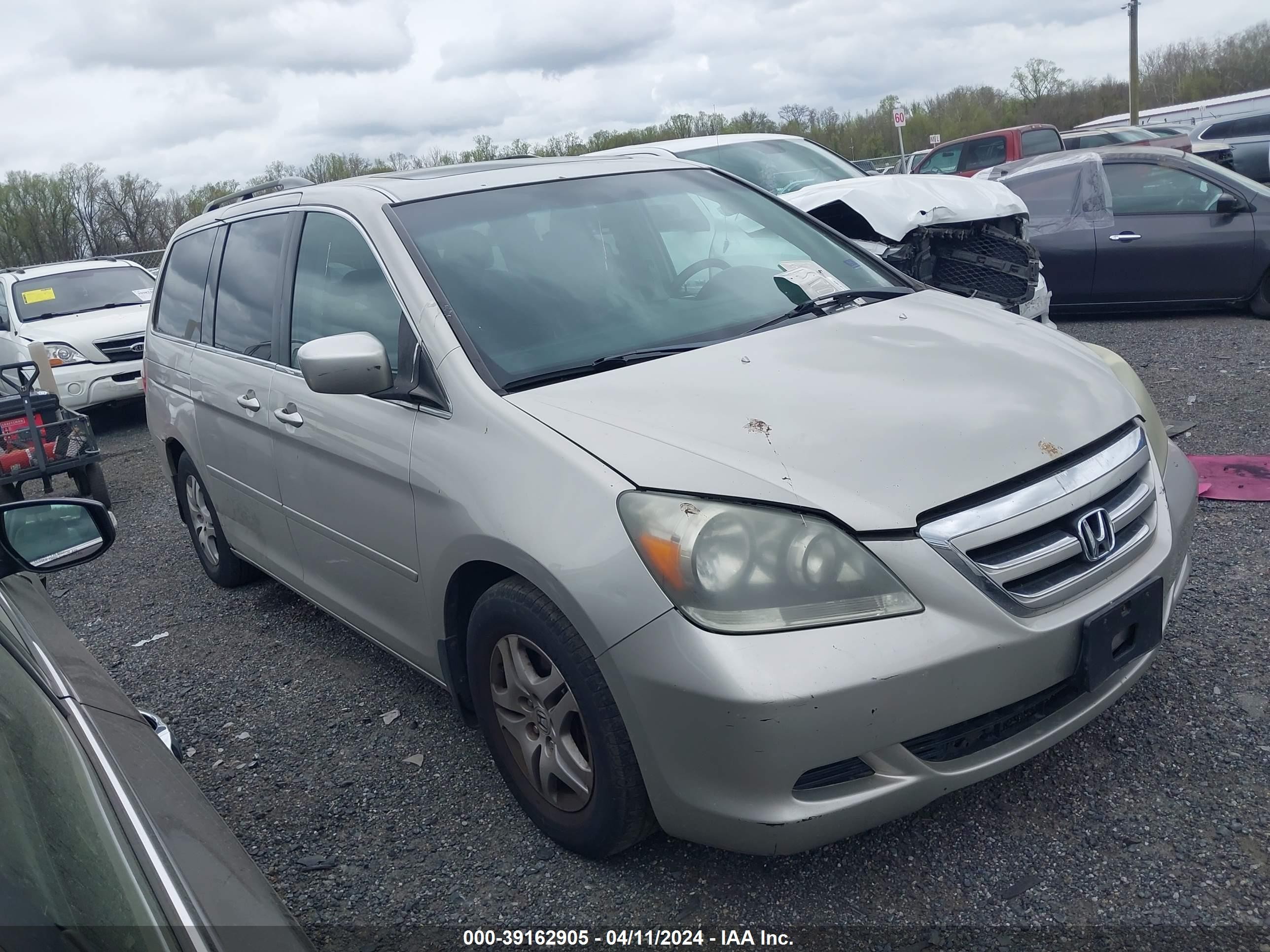 honda odyssey 2005 5fnrl386x5b039423