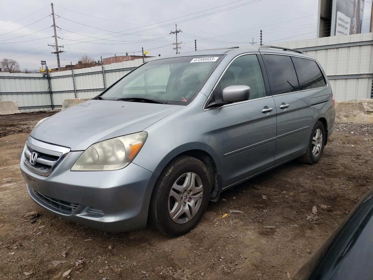 honda odyssey 2005 5fnrl386x5b102763